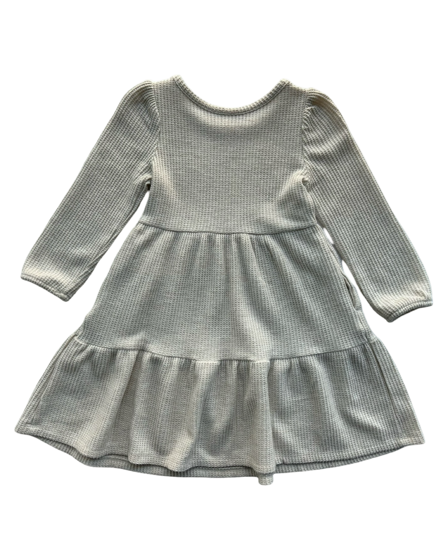 2T Toddler Girls Cat & Jack Waffle Print Dress.