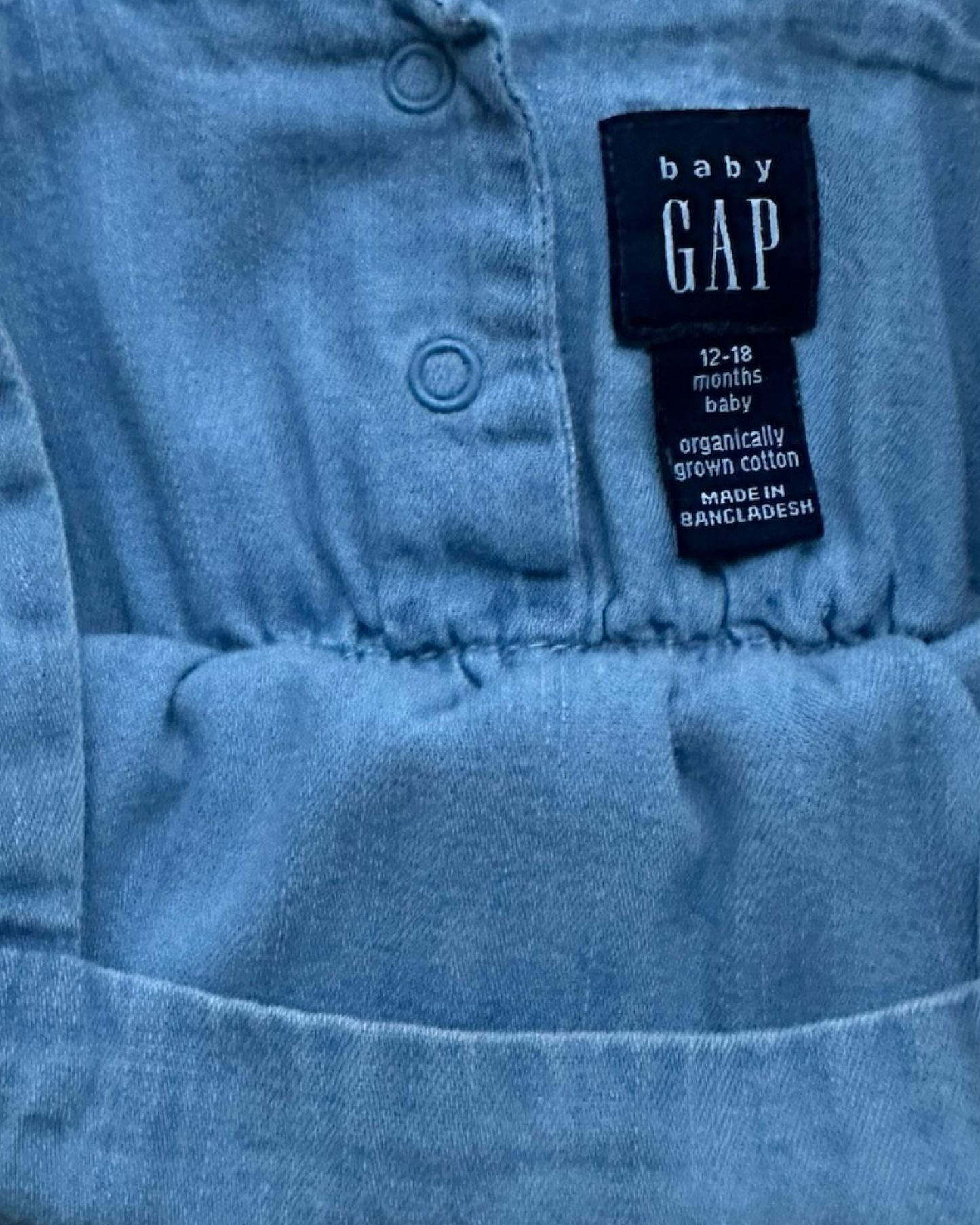 12M-18M Baby Girls Baby Gap Demin Bubble Romper