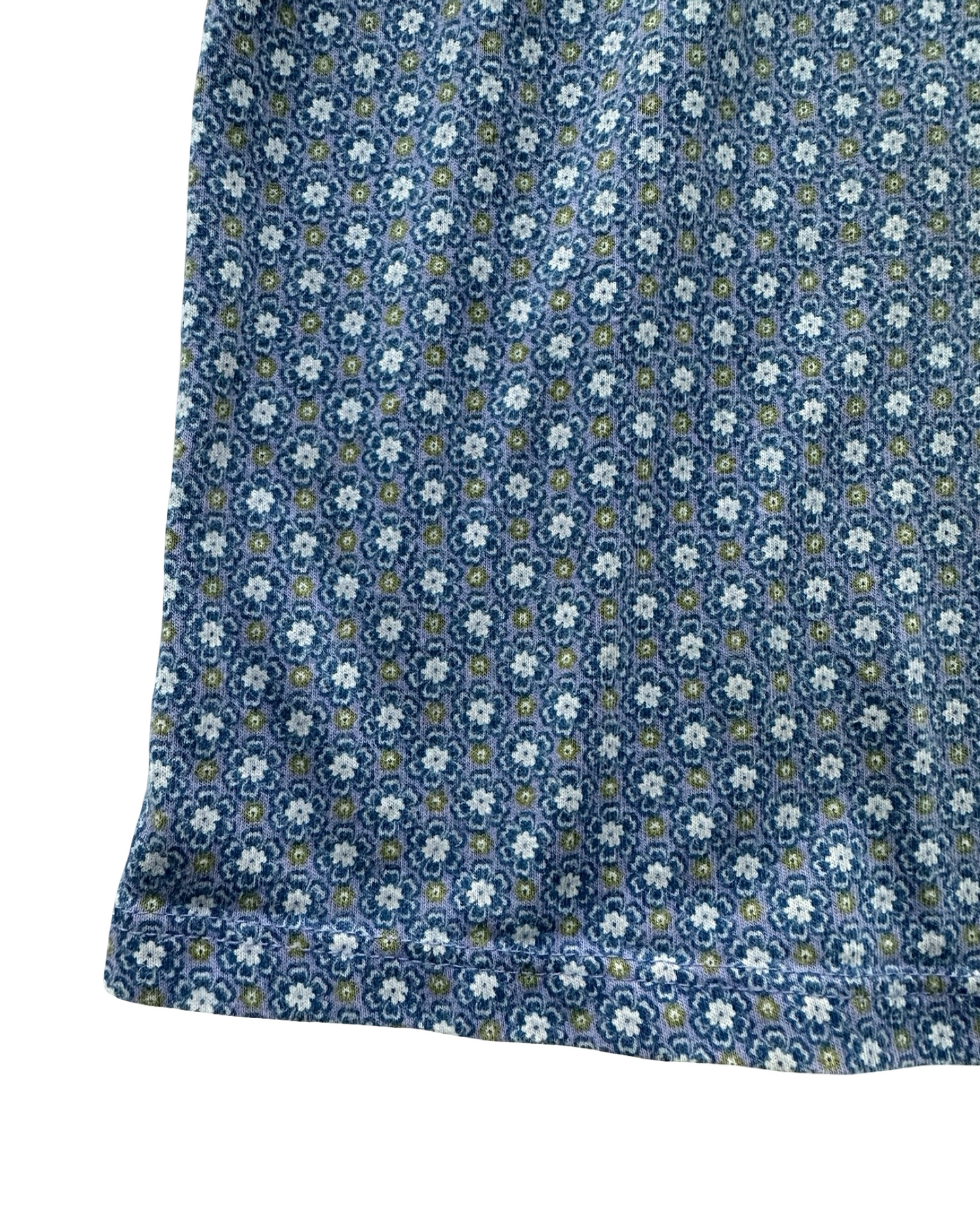 4T Toddler Girls Lands End  Smocked Floral Pattern Dress.