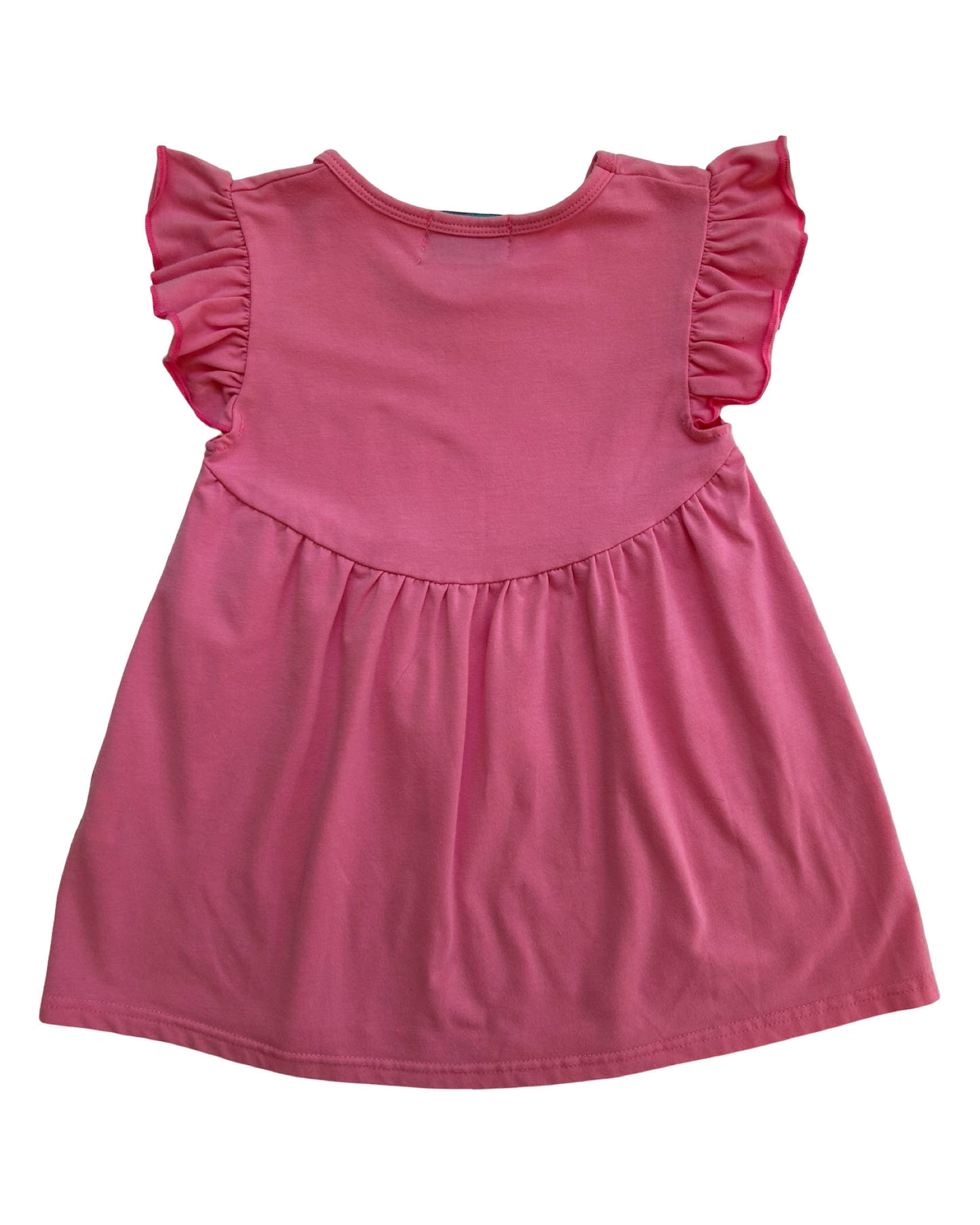 5T Toddlers Girls Aly Baby Puff Sleeve Pom T-Shirt