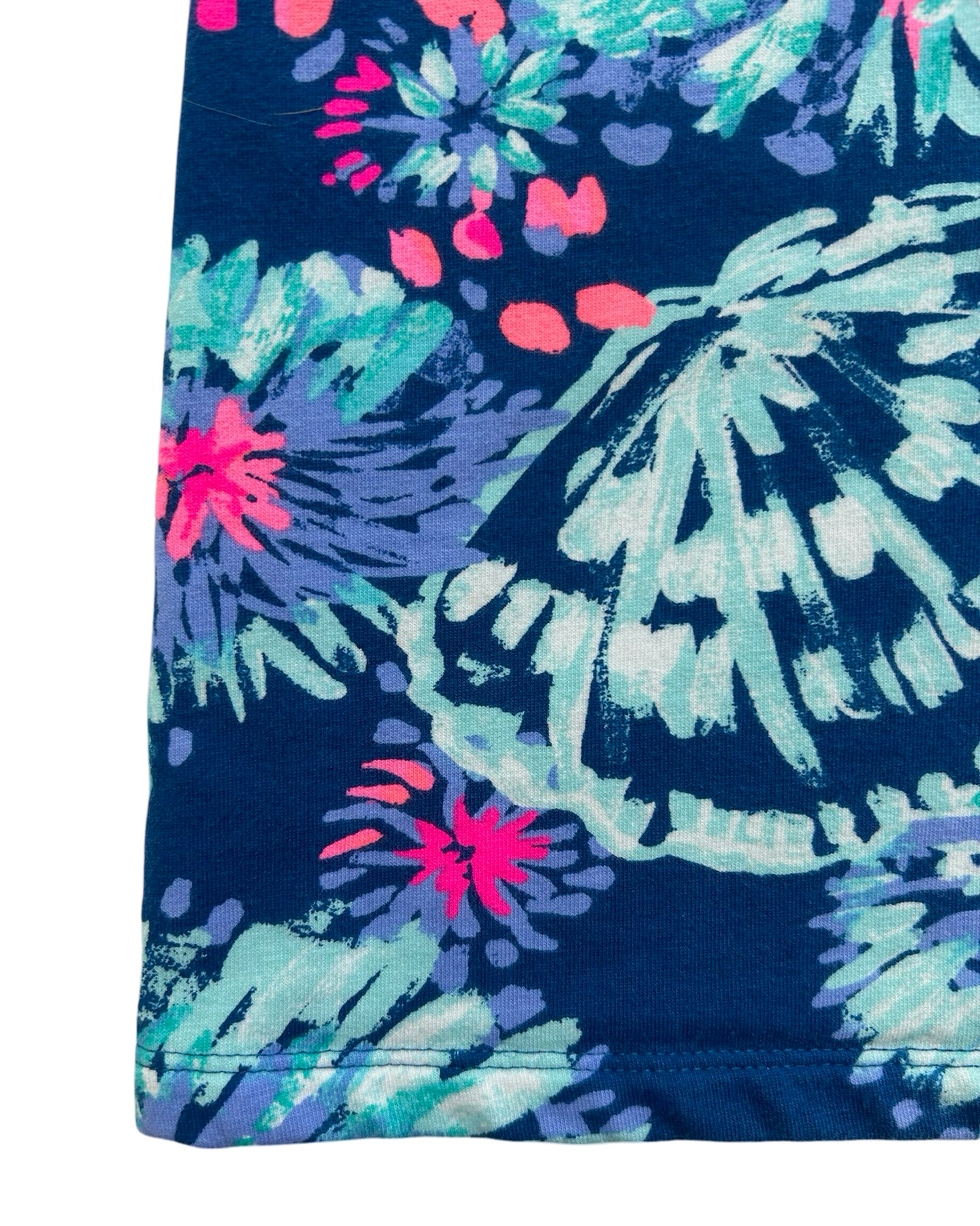 L (8-10 Years) Lilly Pulitzer Youth Girls Jane Shift Dress Deep Indigo With Zipper.