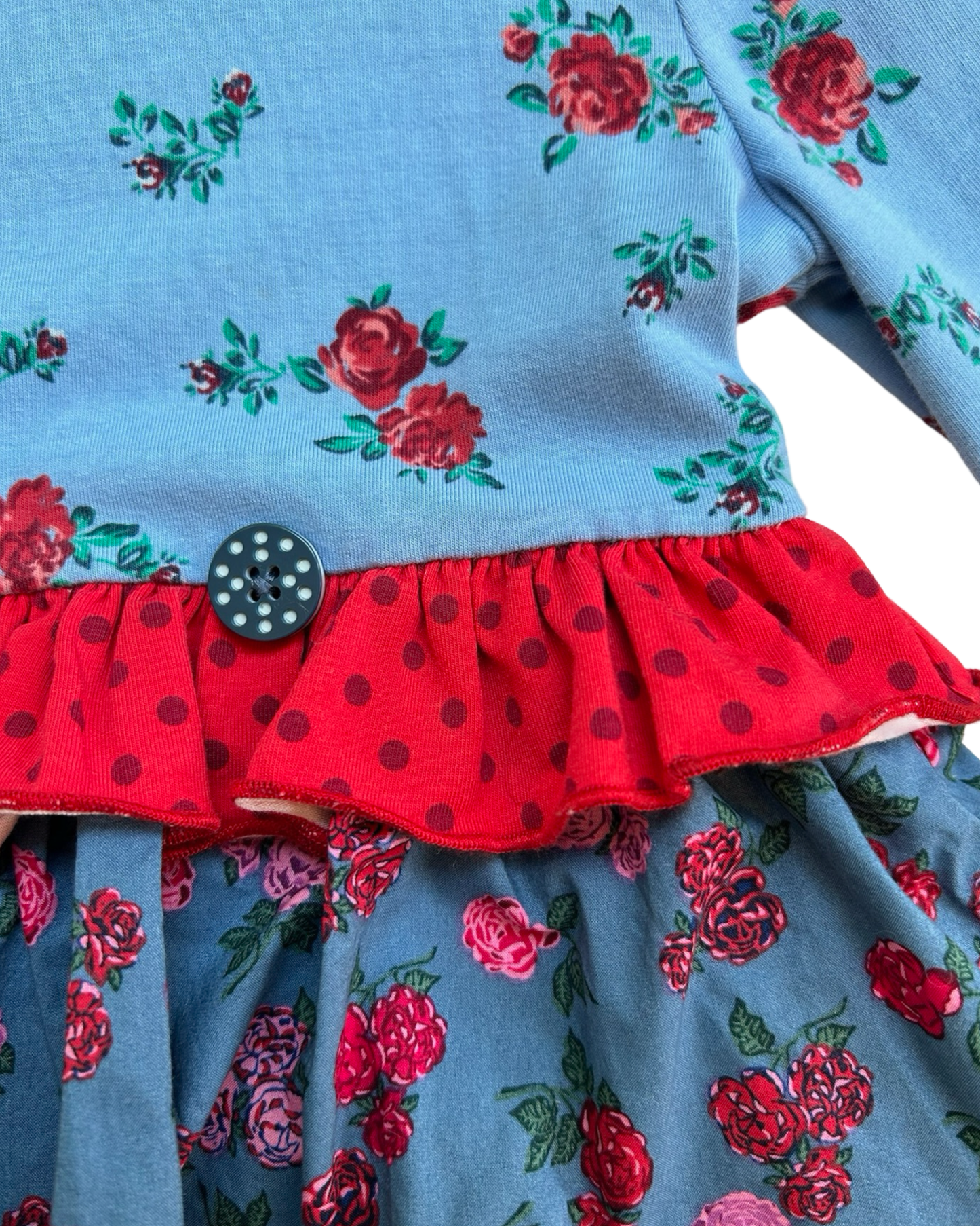 6x Girls Matilda Jane Feeling Festive Floral Tunic Top