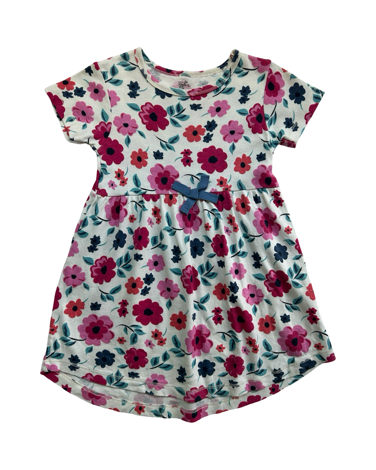 4T Toddlers Girls Touched By Nature Organic Cotton Dress.