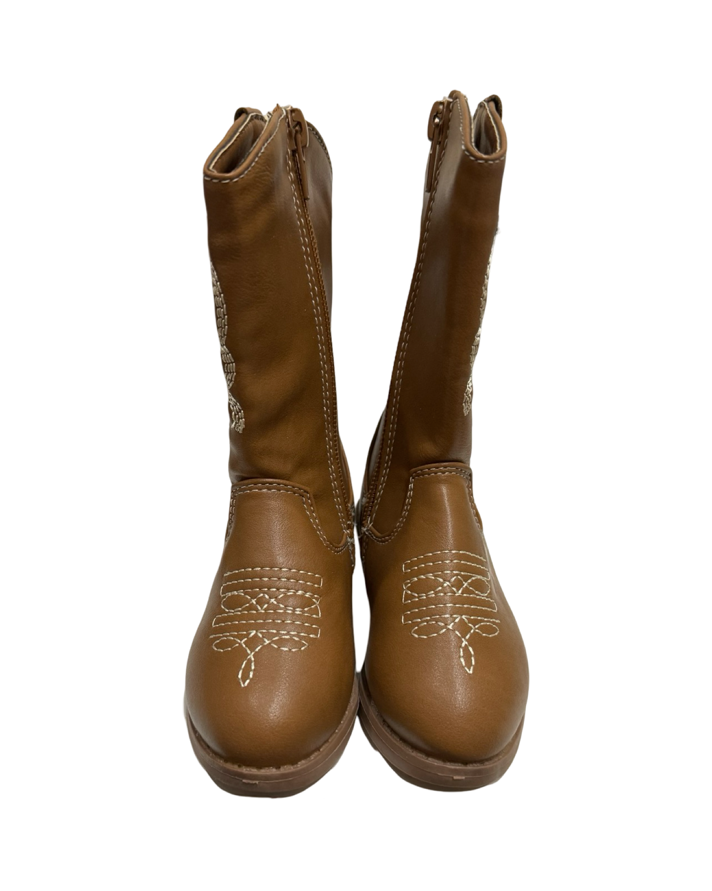 5C Toddler Girl Brown Stepping Stones Cowgirl Boots