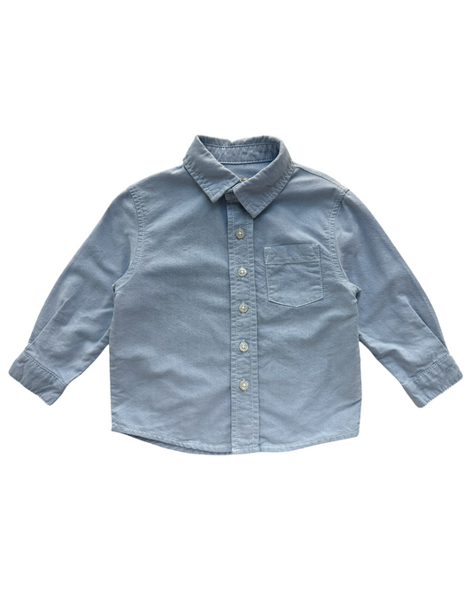 18M Baby Boys Cherokee Long Sleeve Button Down Shirt.