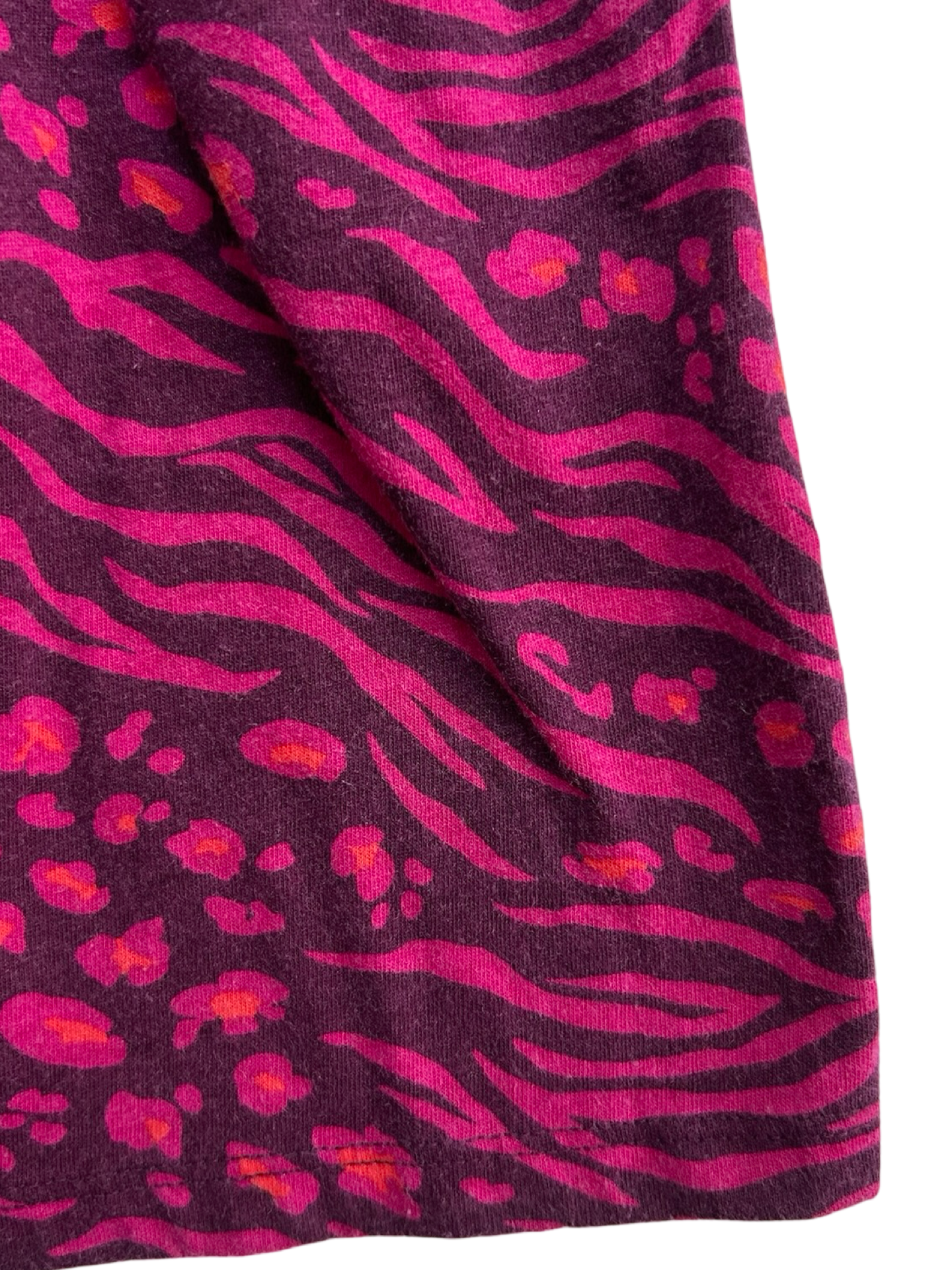 5T Toddler Girl Wonder Nation Long Sleeve Animal Print Dress