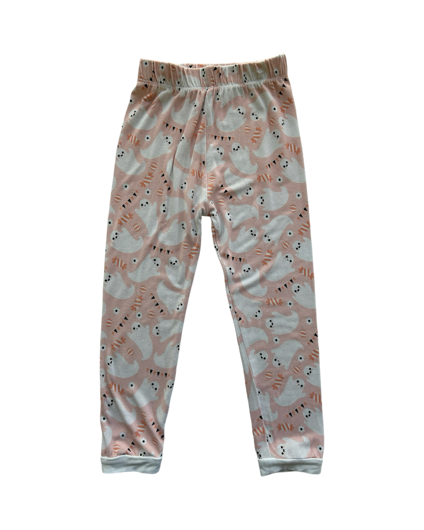 2T Toddler Girl Ollies Day Pink Bamboo Ghost Pajamas