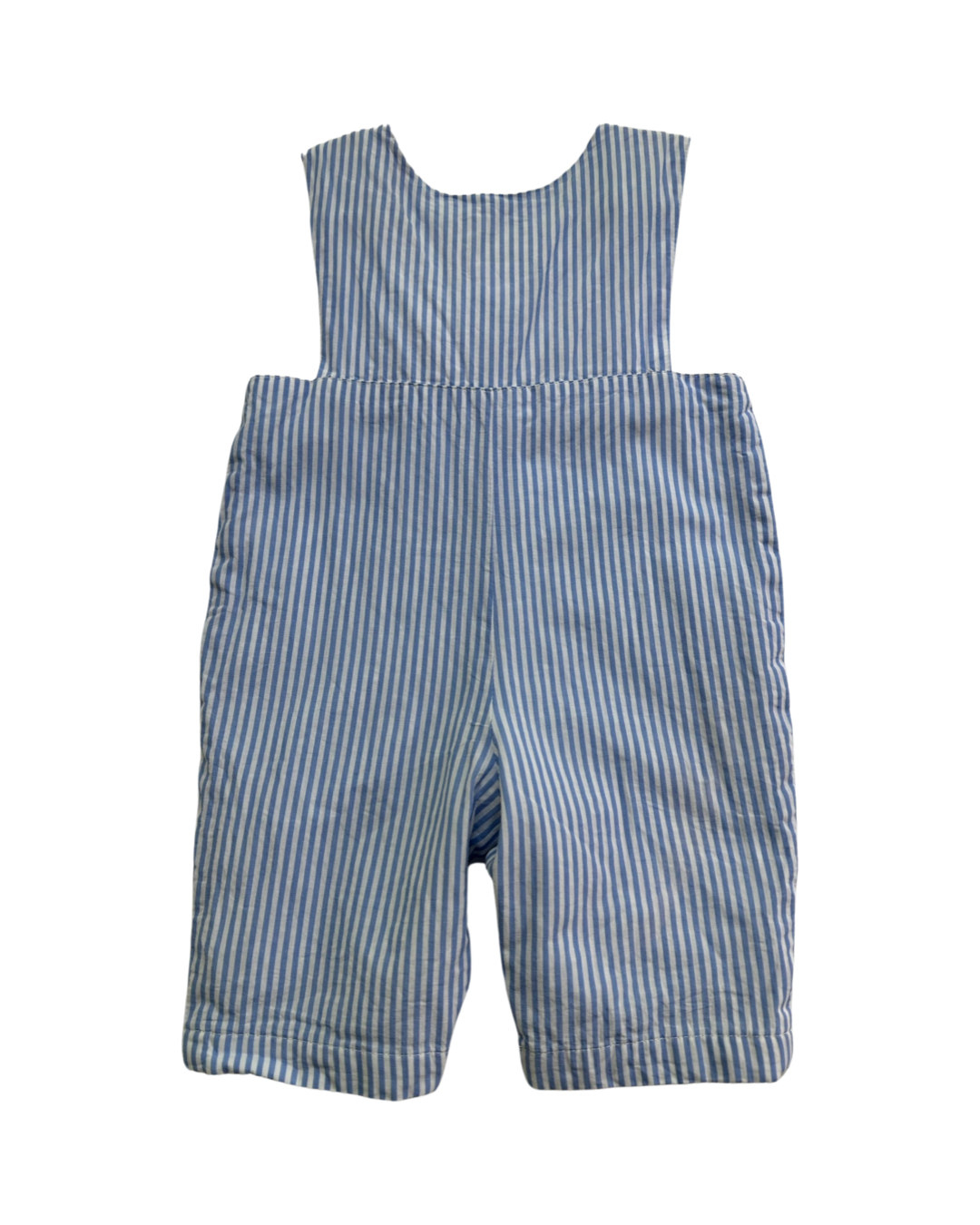3-6M Baby Boy Lil' Cactus Smocked ABC Train Romper Longall