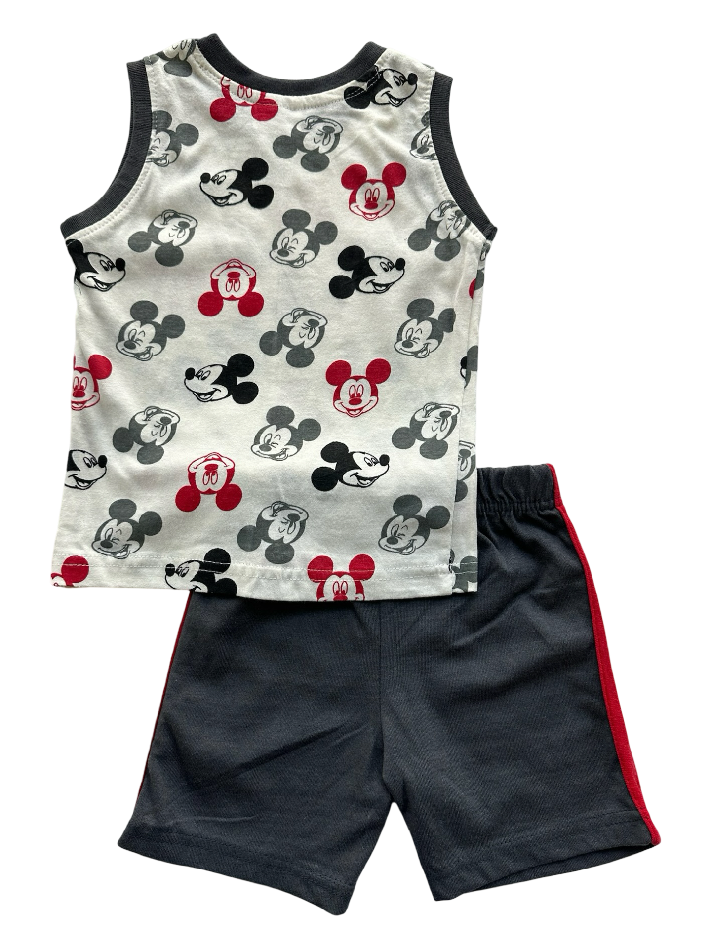 24M Baby Boys Disney Mickey Mouse Tank Top And Short MM Print.