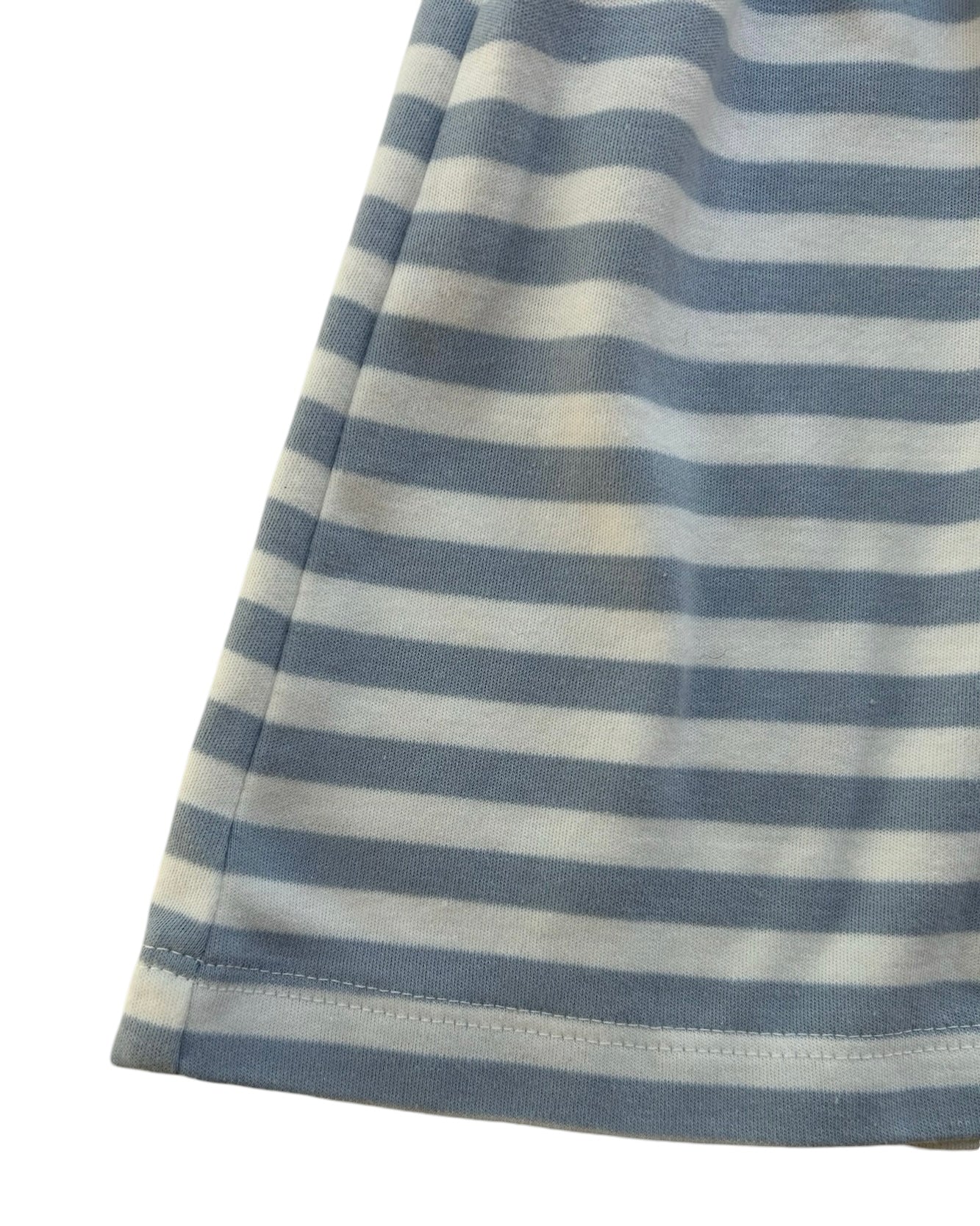 6X Girls Zuccini Lobsters 🦞 🦞🦞 Embroidered Blue Striped Tunic Top.