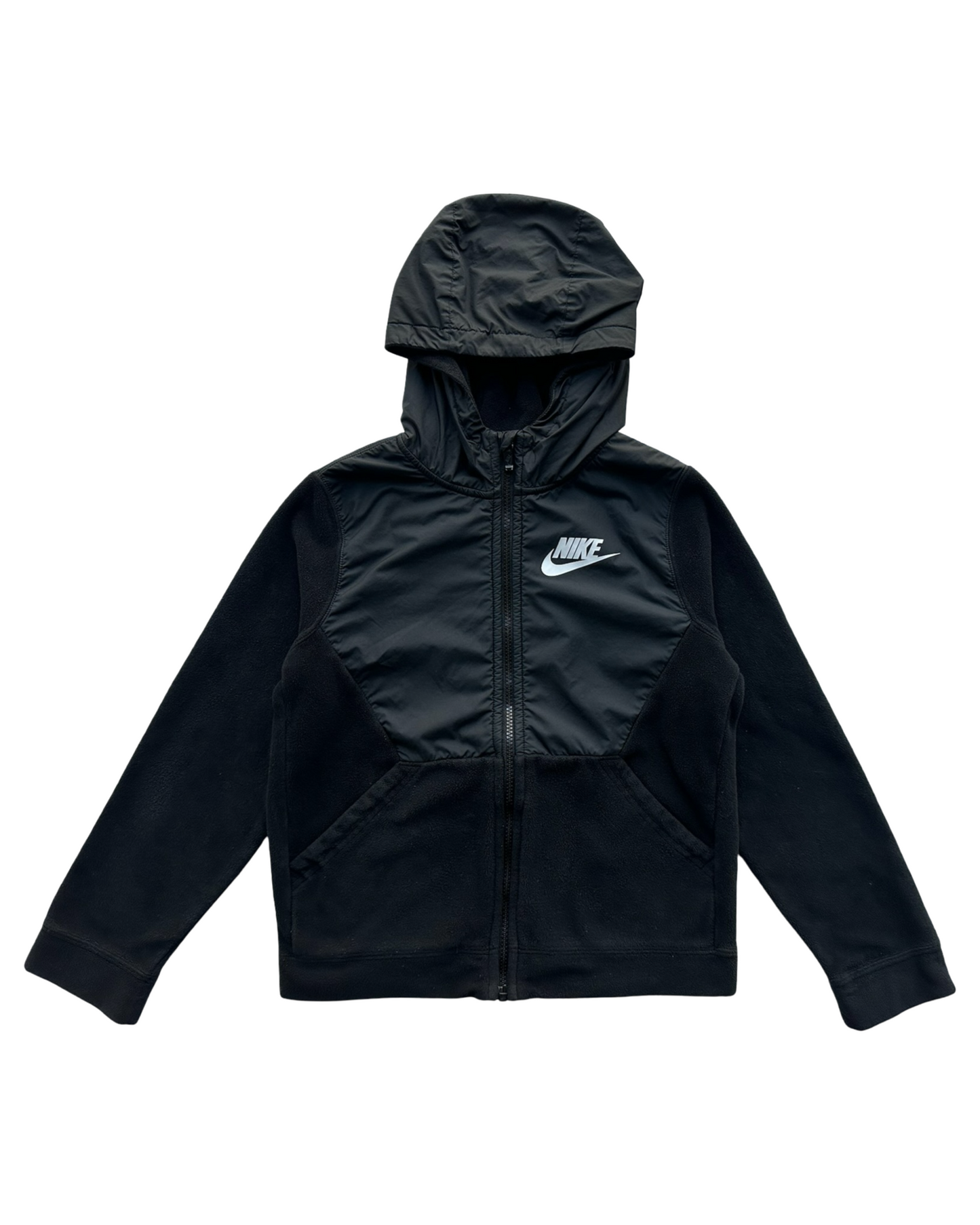 M - 10Y Youth Boys Nike Sportswear Full Zip Fleece Hoodie Jacket.