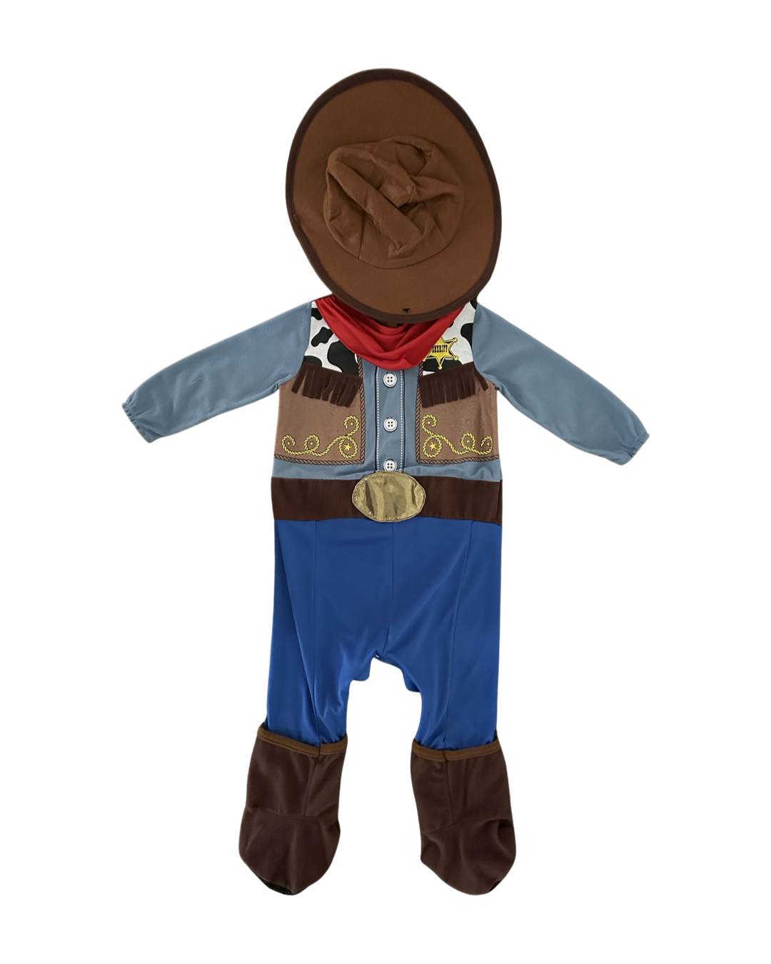 18-24M InCharacter Medium Baby Boy Wee Wrangler Sheriff Cowboy Costume