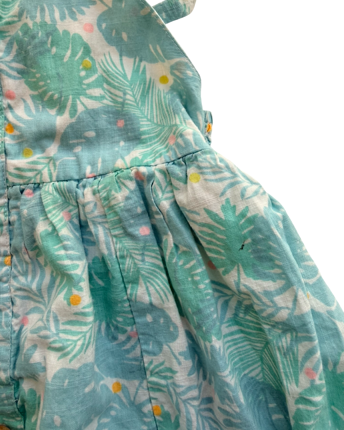3T Toddler Girl Tommy Bahama Tropical Ferns & Palms Dress