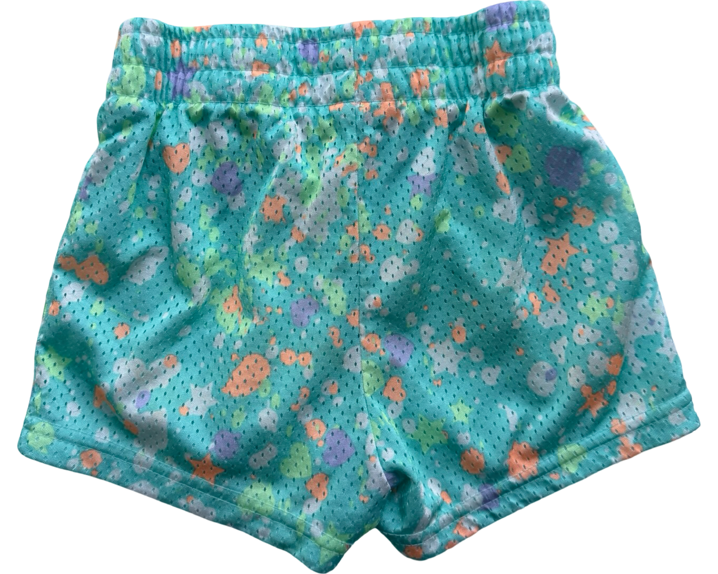 3T Toddler Girls Champion Aqua Mesh  Athletic Shorts