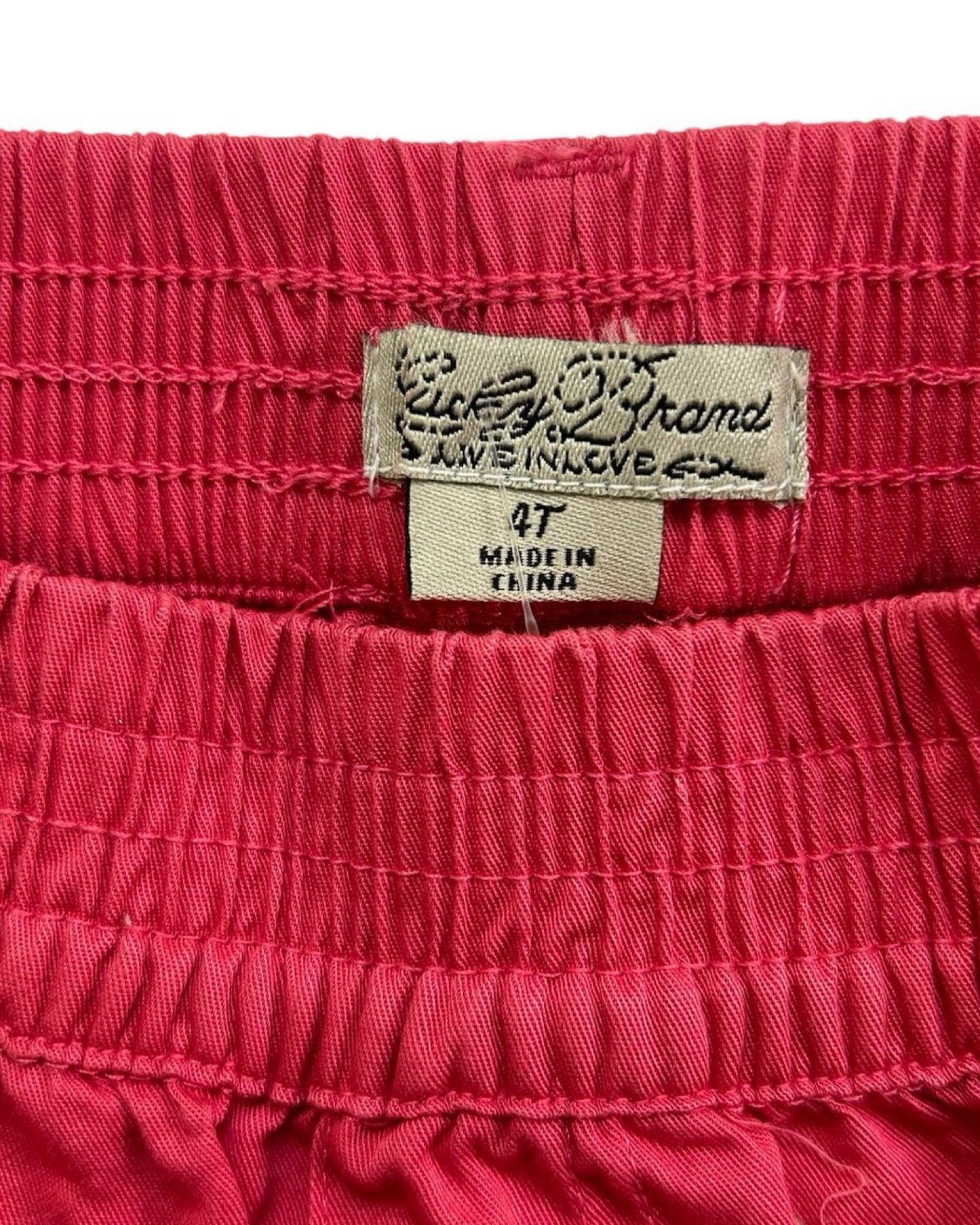 4T Toddler Girl’s Lucky Brand Pink Short One Piece.