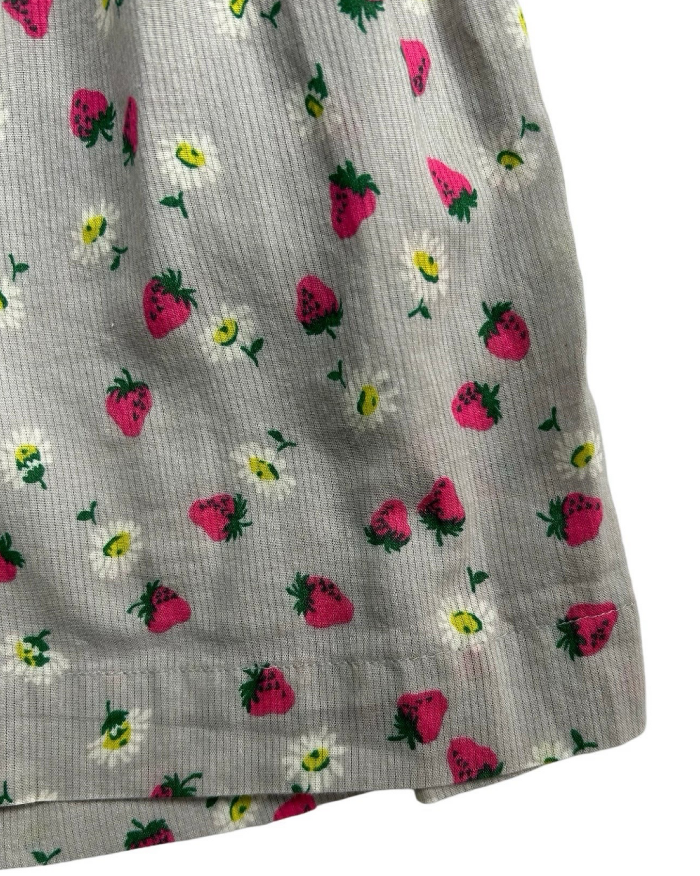 2T / 3T Toddler Girl Mini Boden Pretty Smocked Lined Strawberry Dress