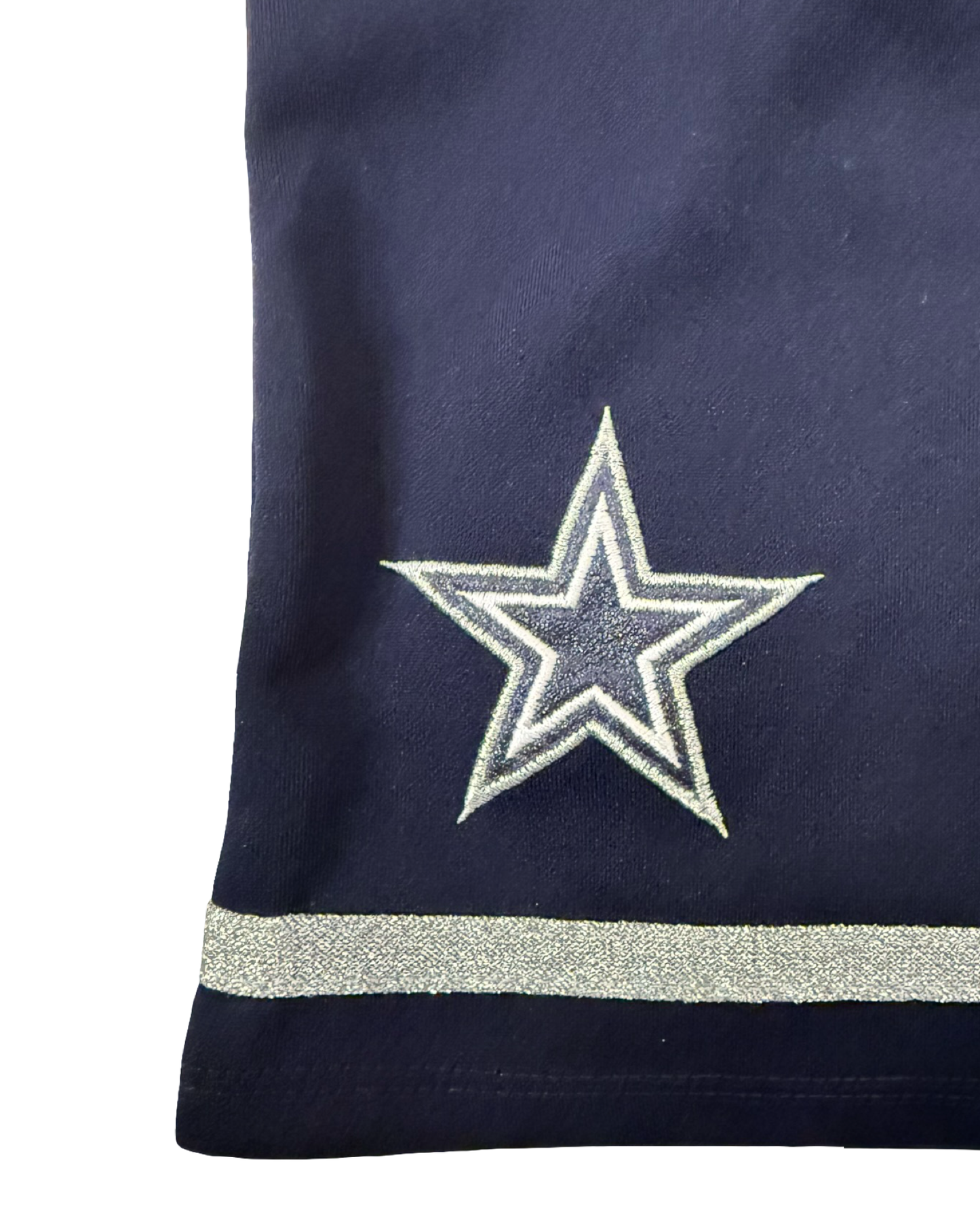 7Y Youth Girls Small Dallas Cowboys 2Pc Cheer Outfit Skirt + Top