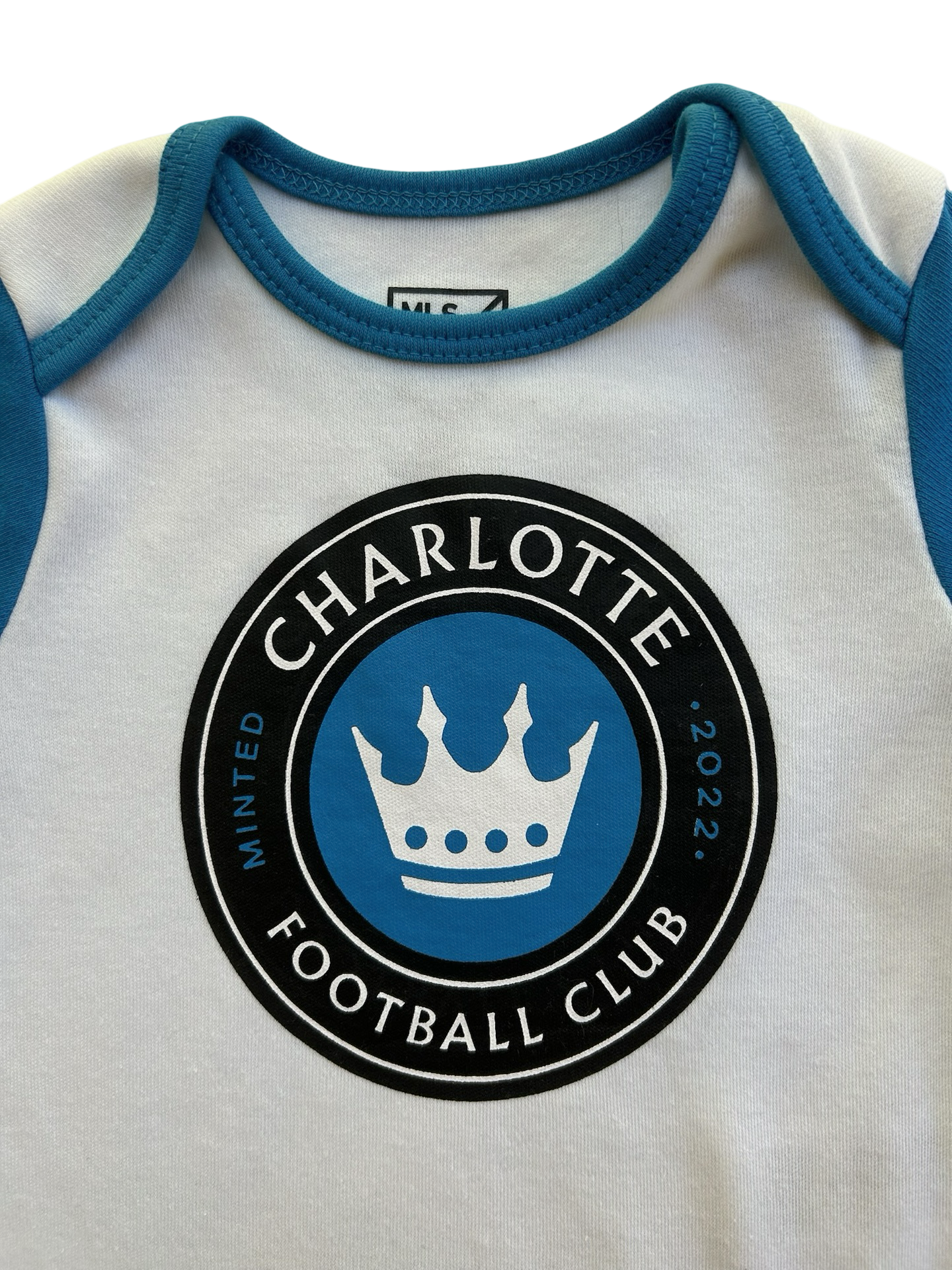 3-6M Baby Boy / Girl Charlotte FC Soccer Club Onesies