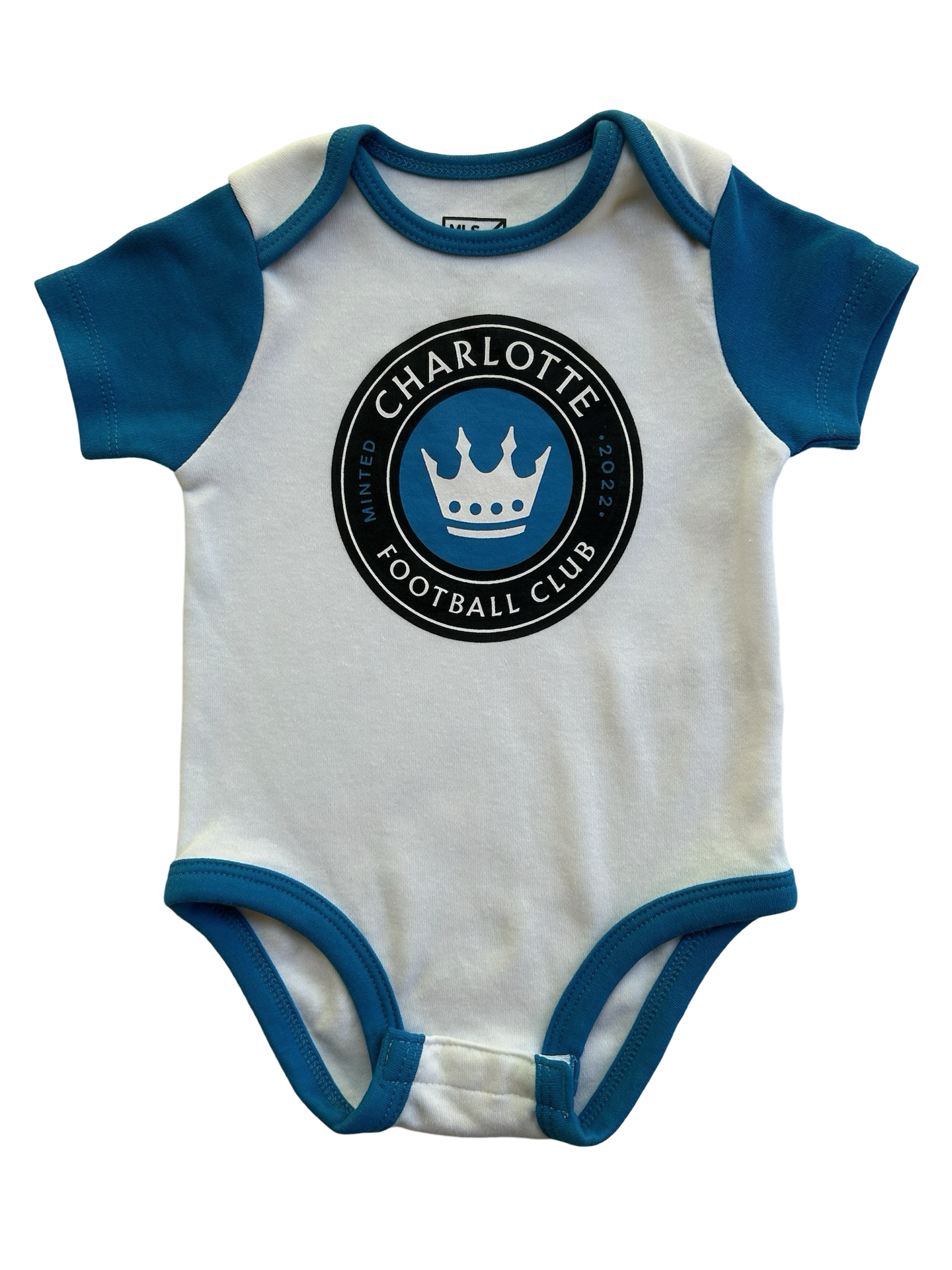 3-6M Baby Boy / Girl Charlotte FC Soccer Club Onesies