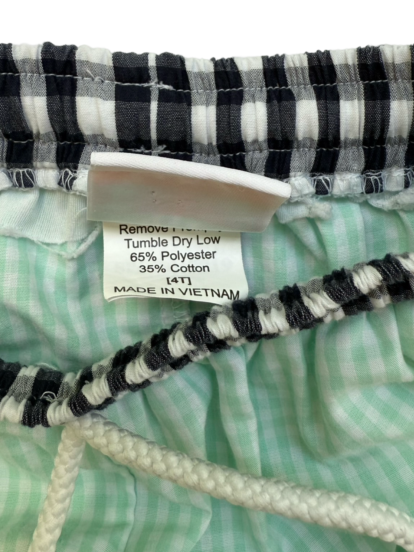 4T Toddler Boy Shrimp & Grits Smocked Sailboat Swim Shorts