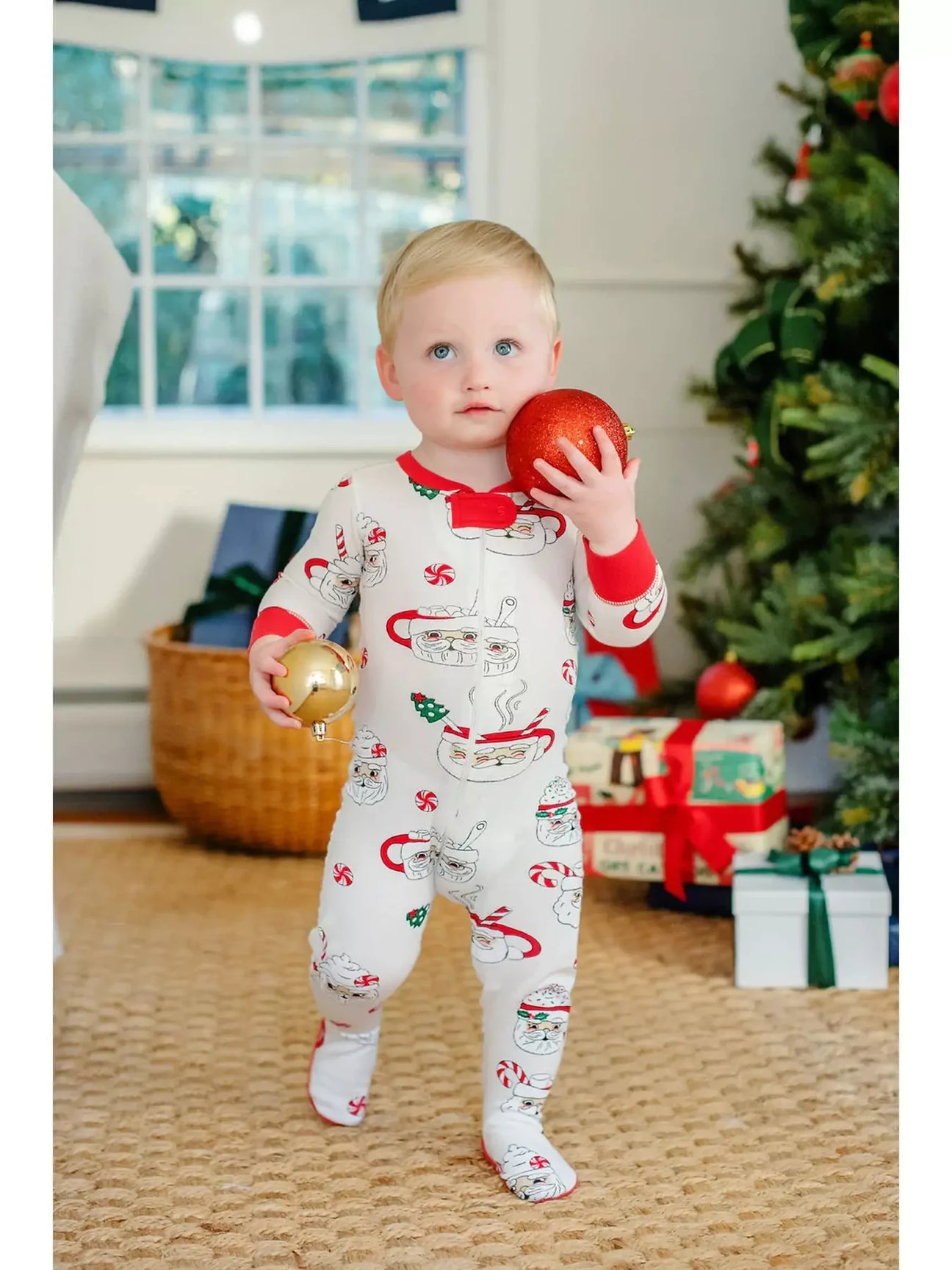 12-18M Baby Boy / Girl TBBC Beaufort Bonnet Company Hot Cocoa Santa Keeping Spirits Bright Knox Christmas Night Nights