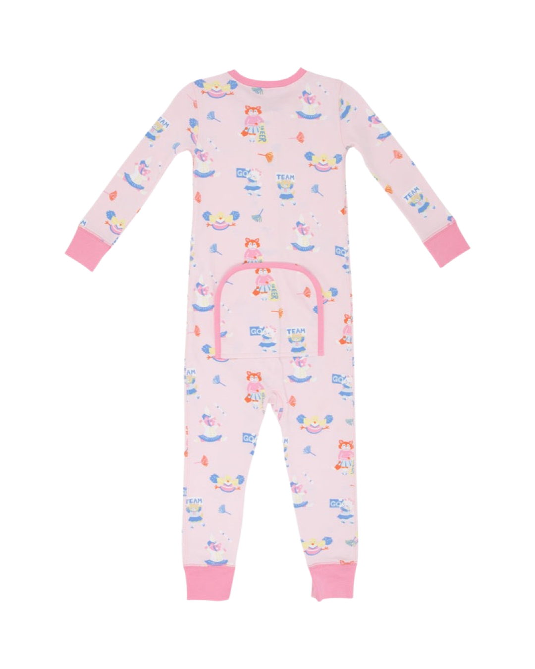 18-24M Baby Girl TBBC Beaufort Bonnet Company Pink Spirit Award Cheer Noelle's Night Nights Zippered PJs
