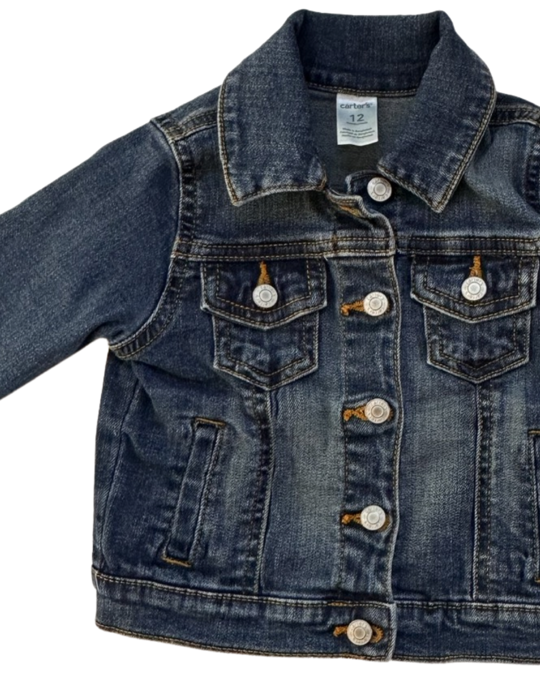 12M Baby Girl Carters Blue Jean Jacket