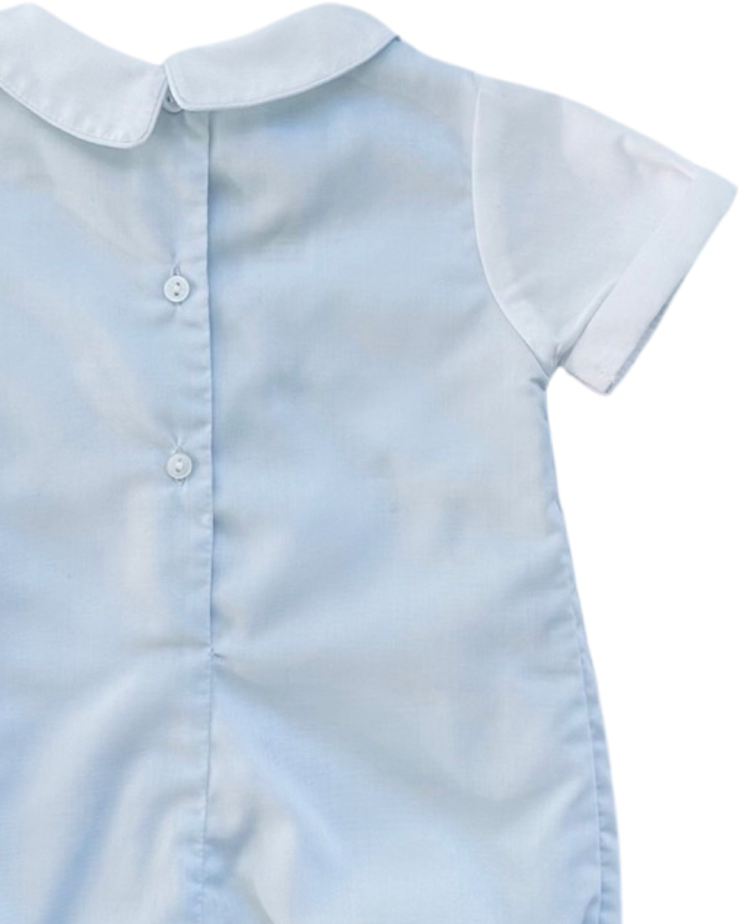 3M Baby Boy Petit Ami Light Blue Classic Boutique Romper