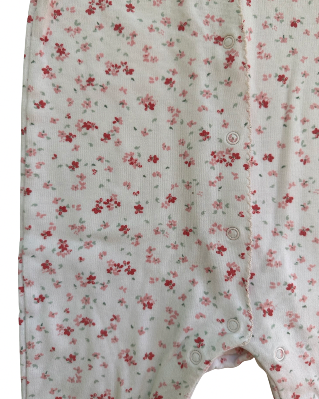 6-9M Baby Girl The Little White Company London Pink Floral Sleeper