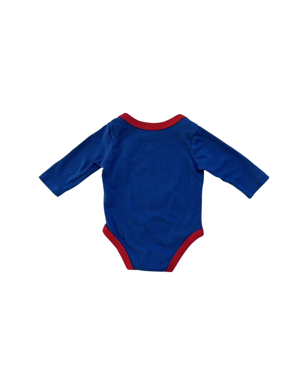 3M Baby Boy / Girl Blue Nike Just Do It Long Sleeve Onesie