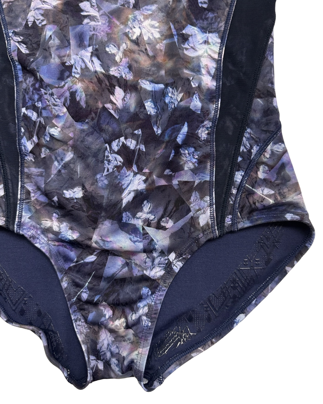 Youth Girls Size 12Y Ivivva By LuluLemon Navy / Purple Gymnastics Dance Leotard