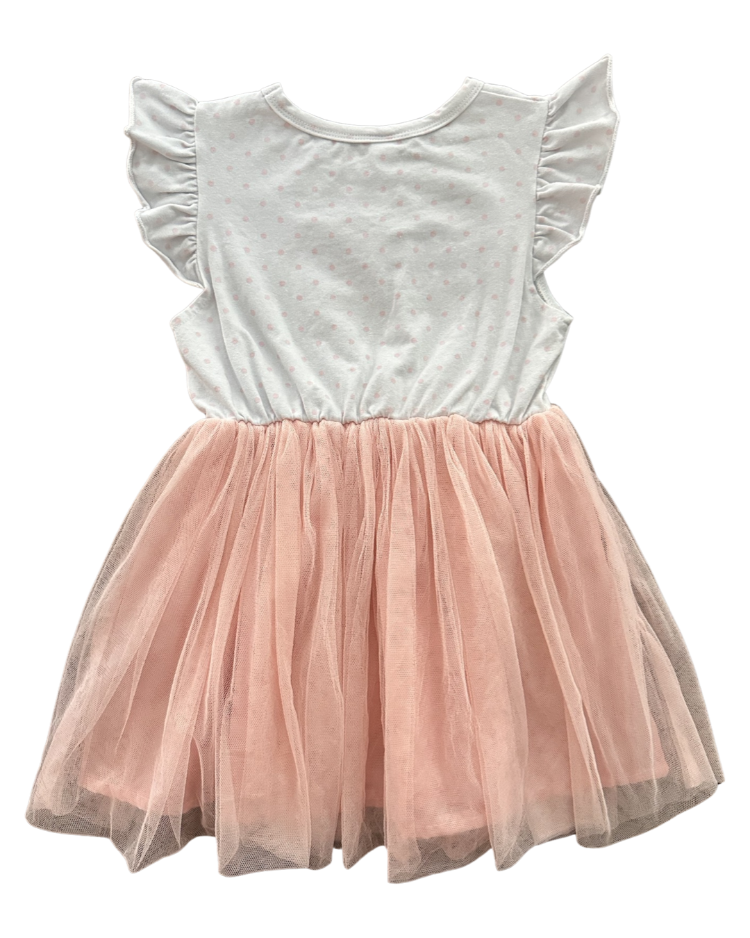 2T Toddler Girl Two Sweet Donut Tulle Birthday Dress