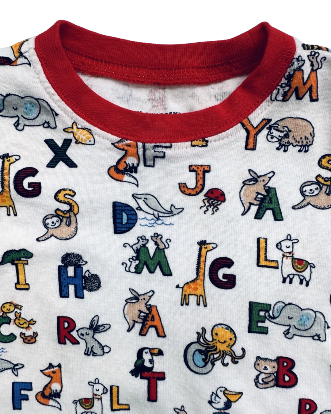 12-18M Baby Boy / Girl Children’s Place ABC Animal PJ Set