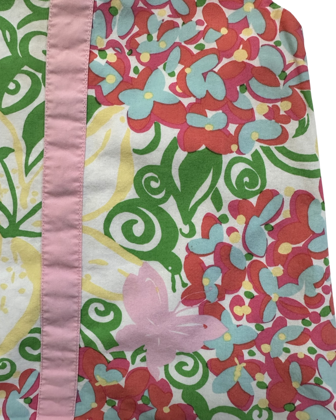 12M-18M Baby Girl Lilly Pulitzer Butterfly and Pink Floral Dress & Bloomers