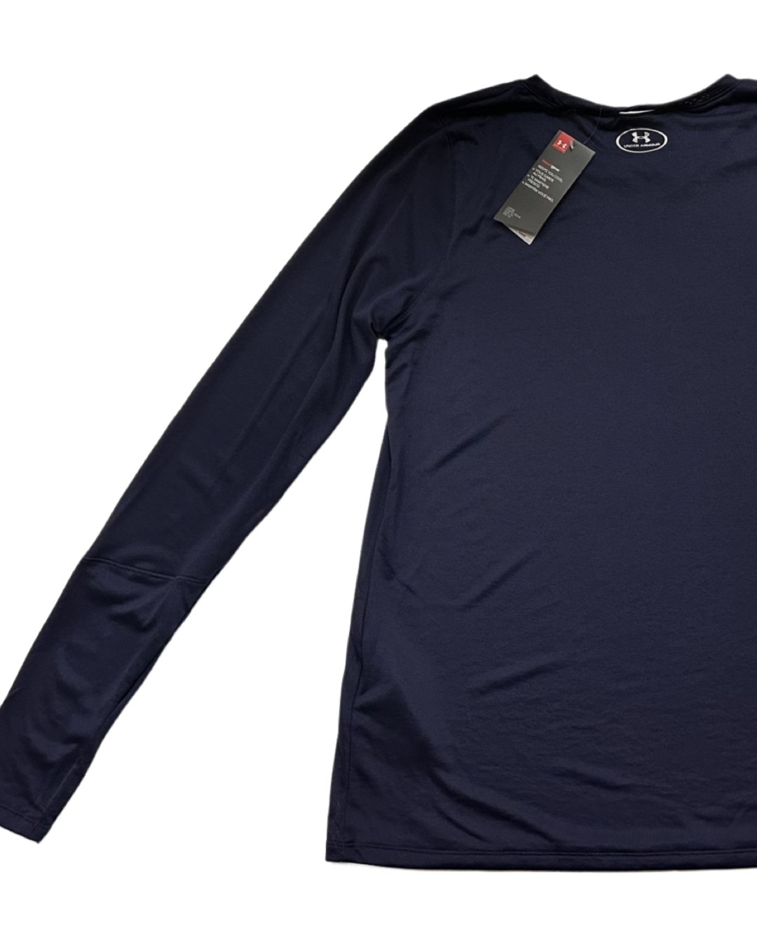 Women’s Large Under Armour Navy Long Sleeve Heat Gear Active Top