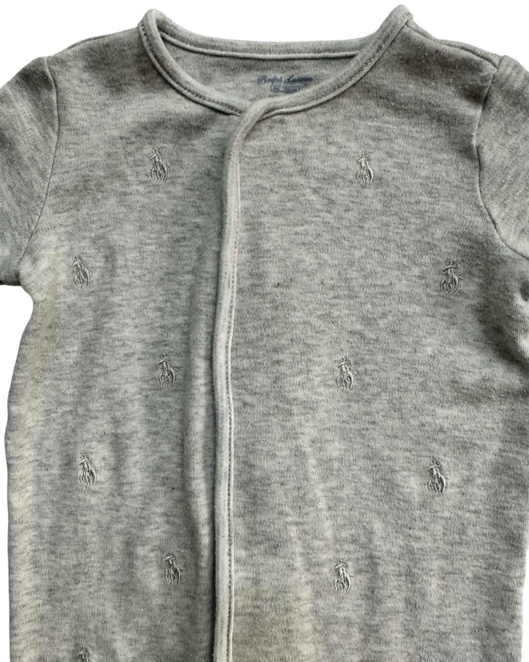 6M Baby Boy Gray Ralph Lauren Sleeper