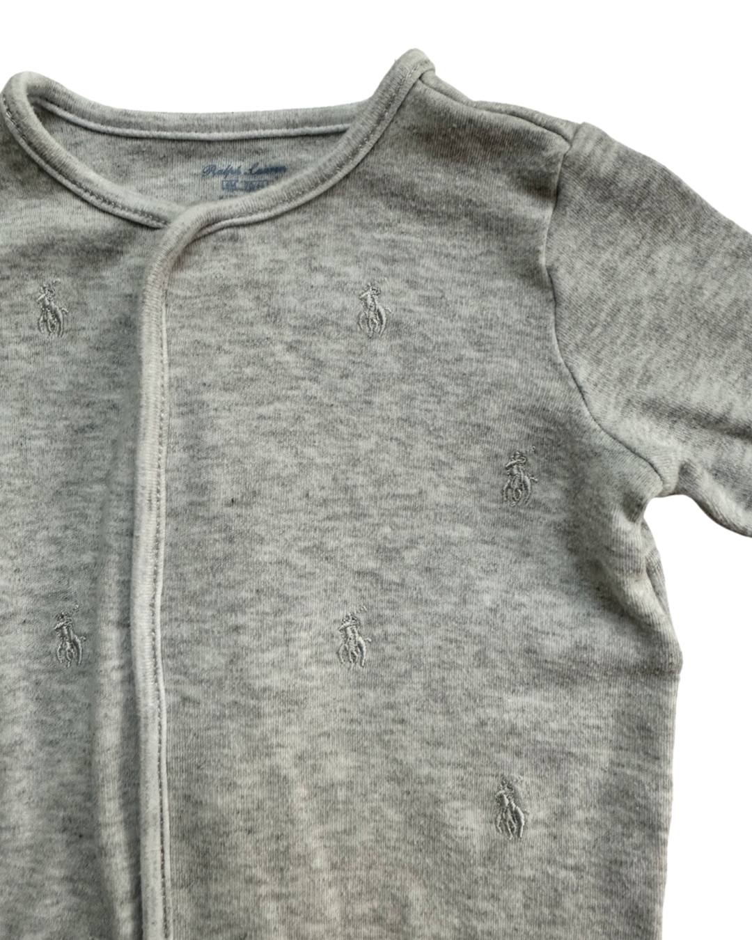 6M Baby Boy Gray Ralph Lauren Sleeper