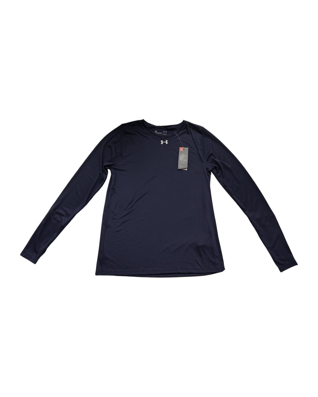 Women’s Large Under Armour Navy Long Sleeve Heat Gear Active Top