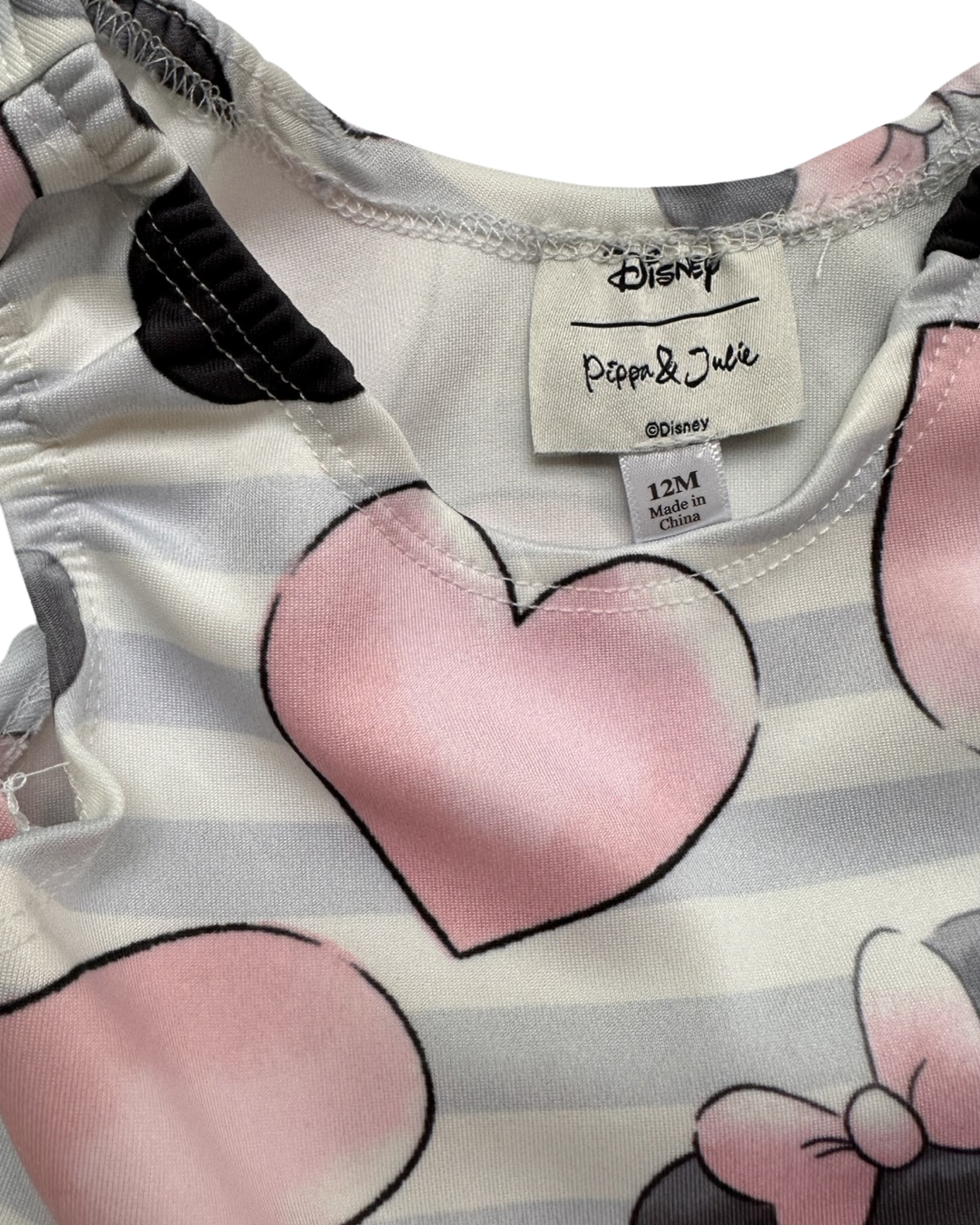 12M Baby Girl Pink Pippa & Julie DISNEY Minnie Mouse Tutu Dress