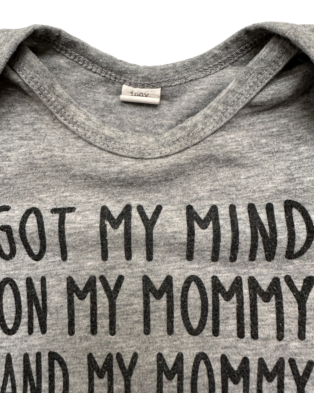 18M-24M Baby Boy Snoop Dog Laid Back Gray Onesie