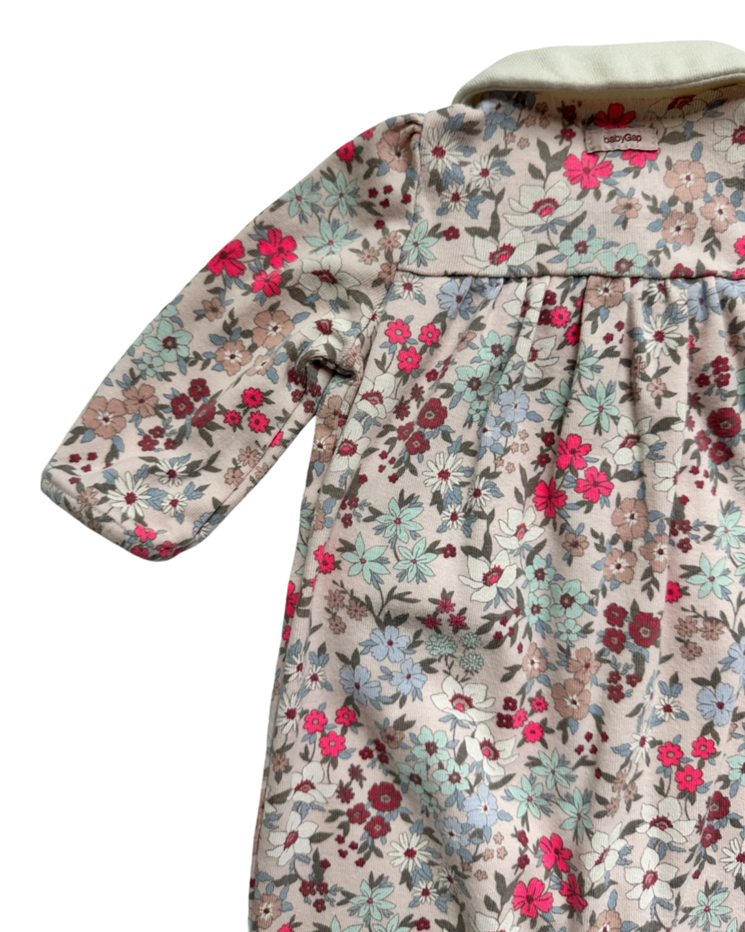 0-3M Baby Girl Baby Gap Floral Sleeper PJs