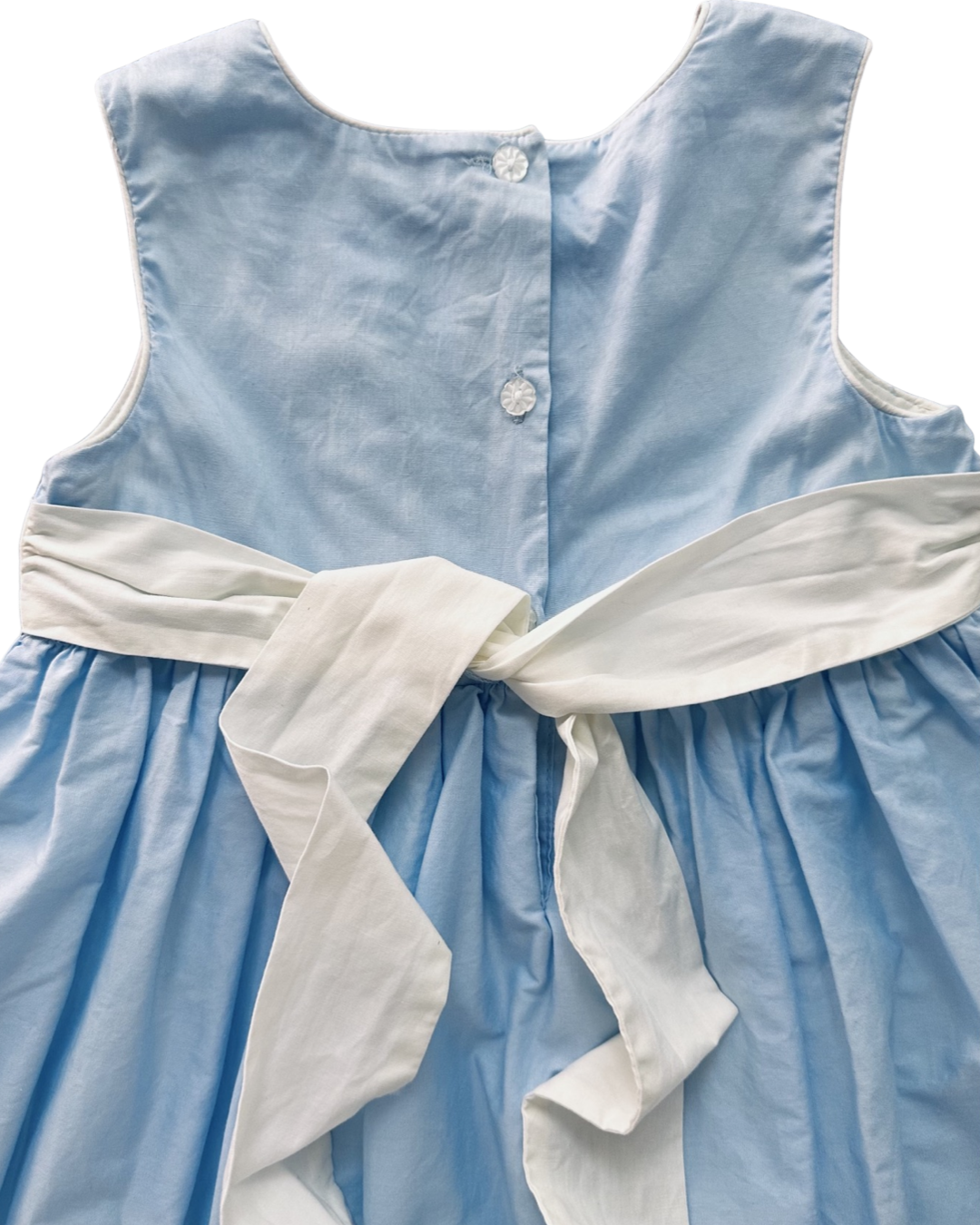 5T Toddler Girl Light Blue Camilla Floral Dress