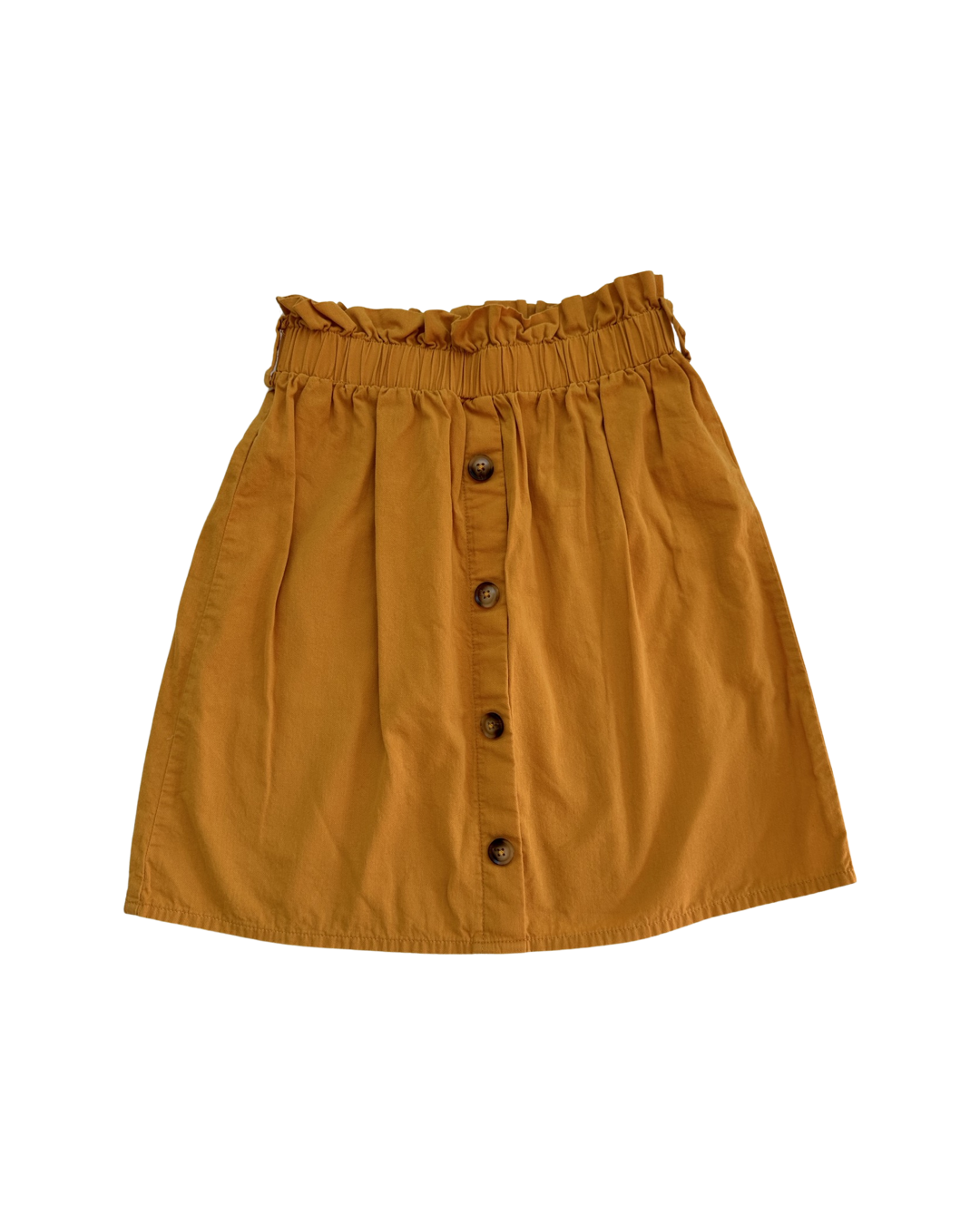 Youth Girls Size 11Y /12Y Mustard Yellow Shein Skirt