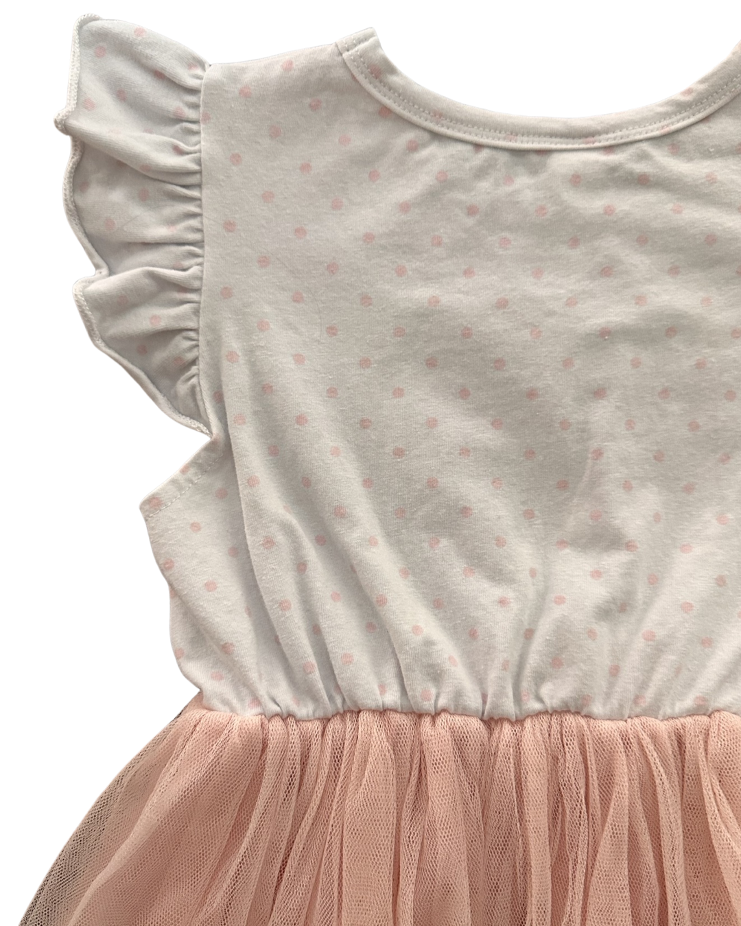 2T Toddler Girl Two Sweet Donut Tulle Birthday Dress