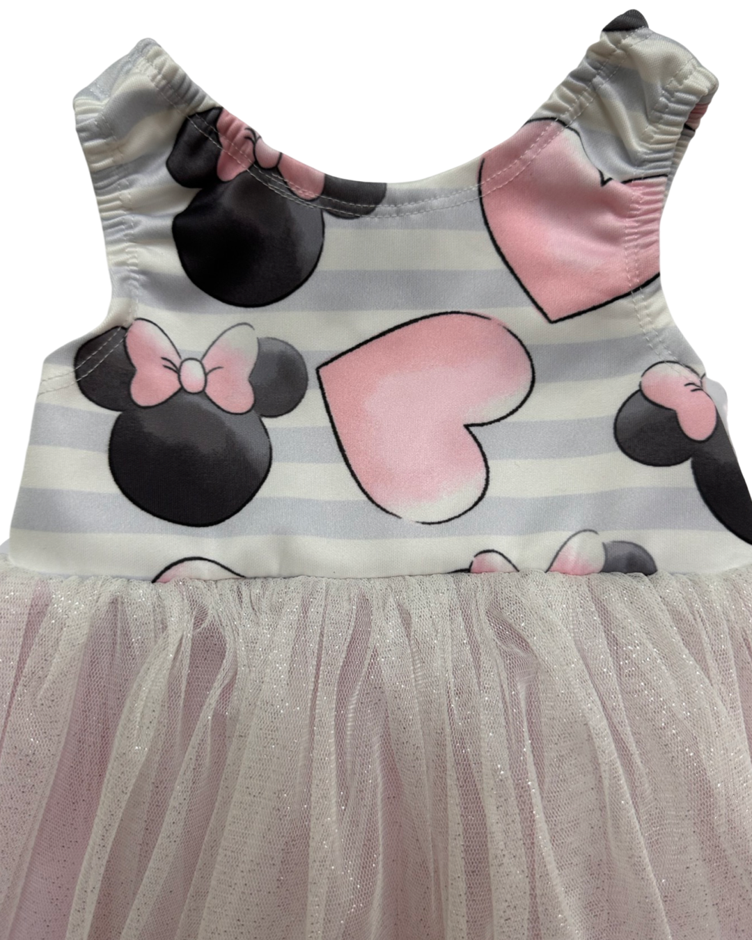 12M Baby Girl Pink Pippa & Julie DISNEY Minnie Mouse Tutu Dress