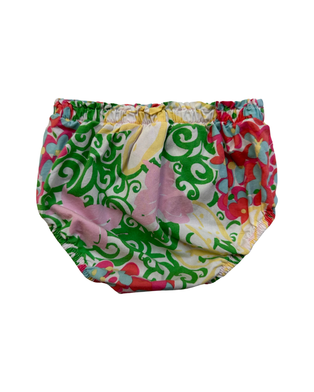 12M-18M Baby Girl Lilly Pulitzer Butterfly and Pink Floral Dress & Bloomers