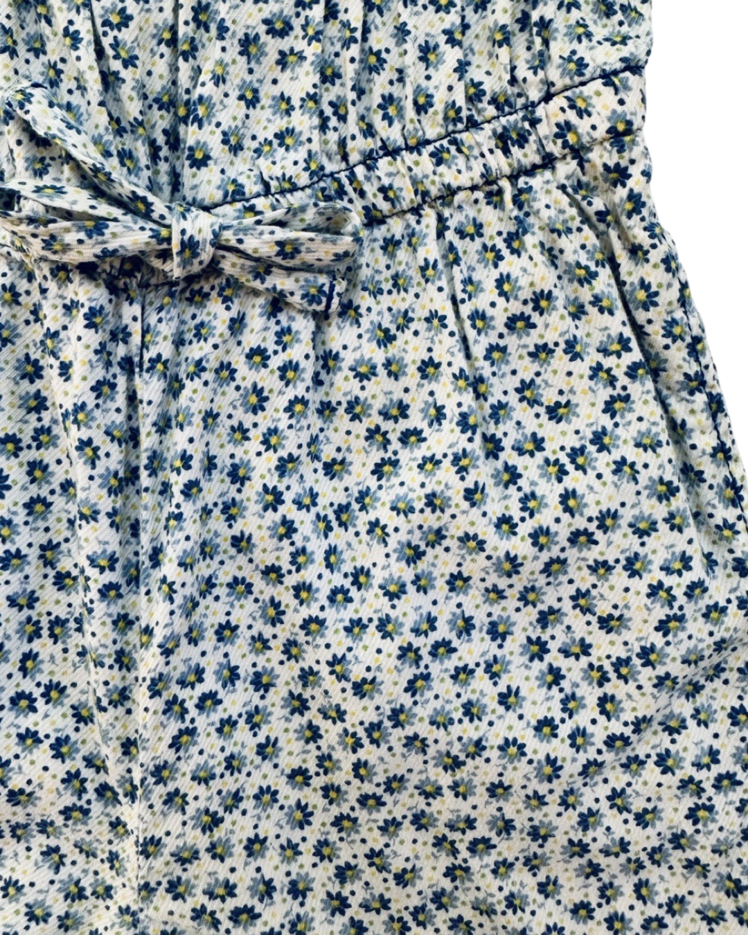 18M-24M Baby Girl Baby Gap Blue Floral Romper Longall