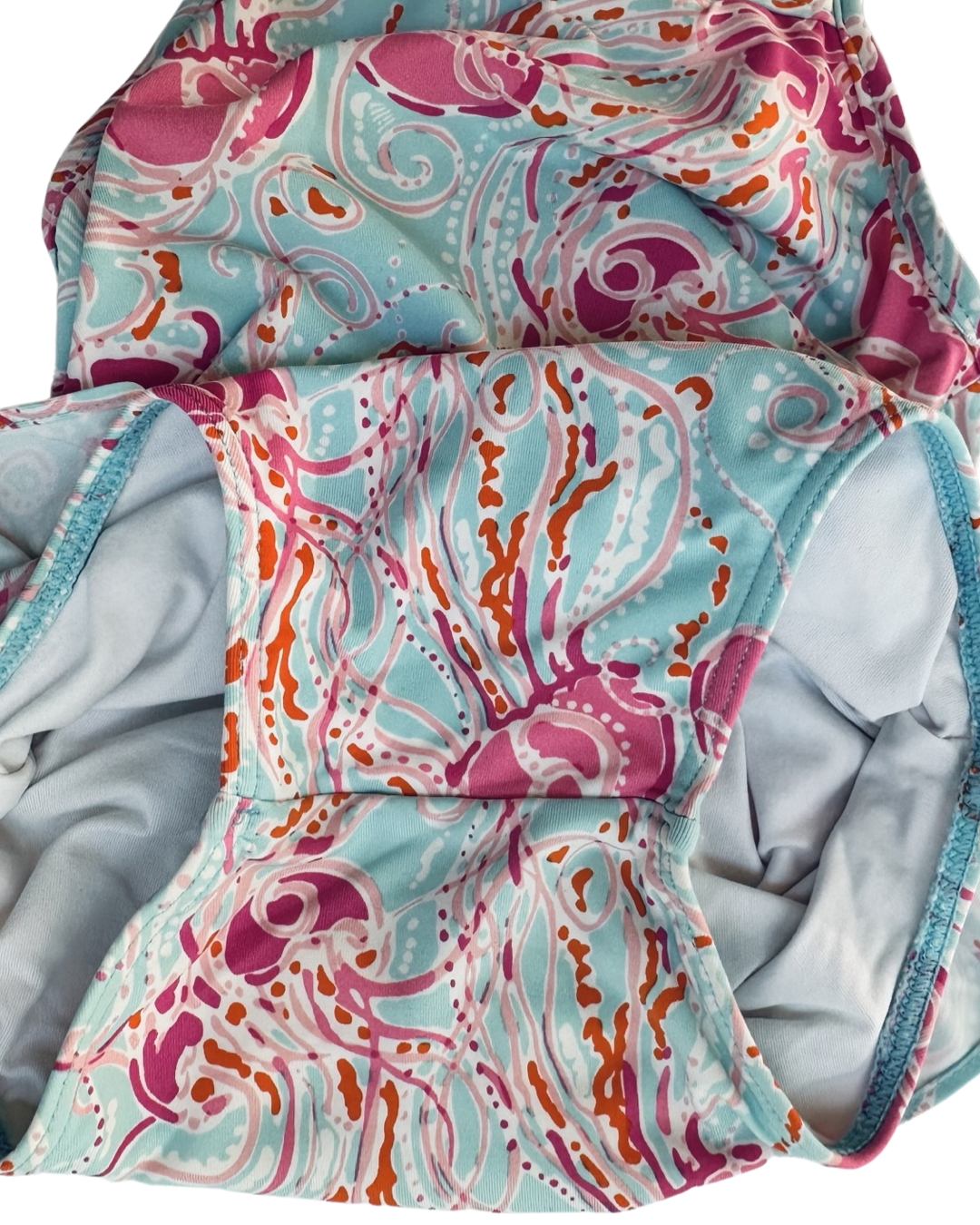 3-6M Baby Girl Lilly Pulitzer JellyFish One Piece Swim Suit
