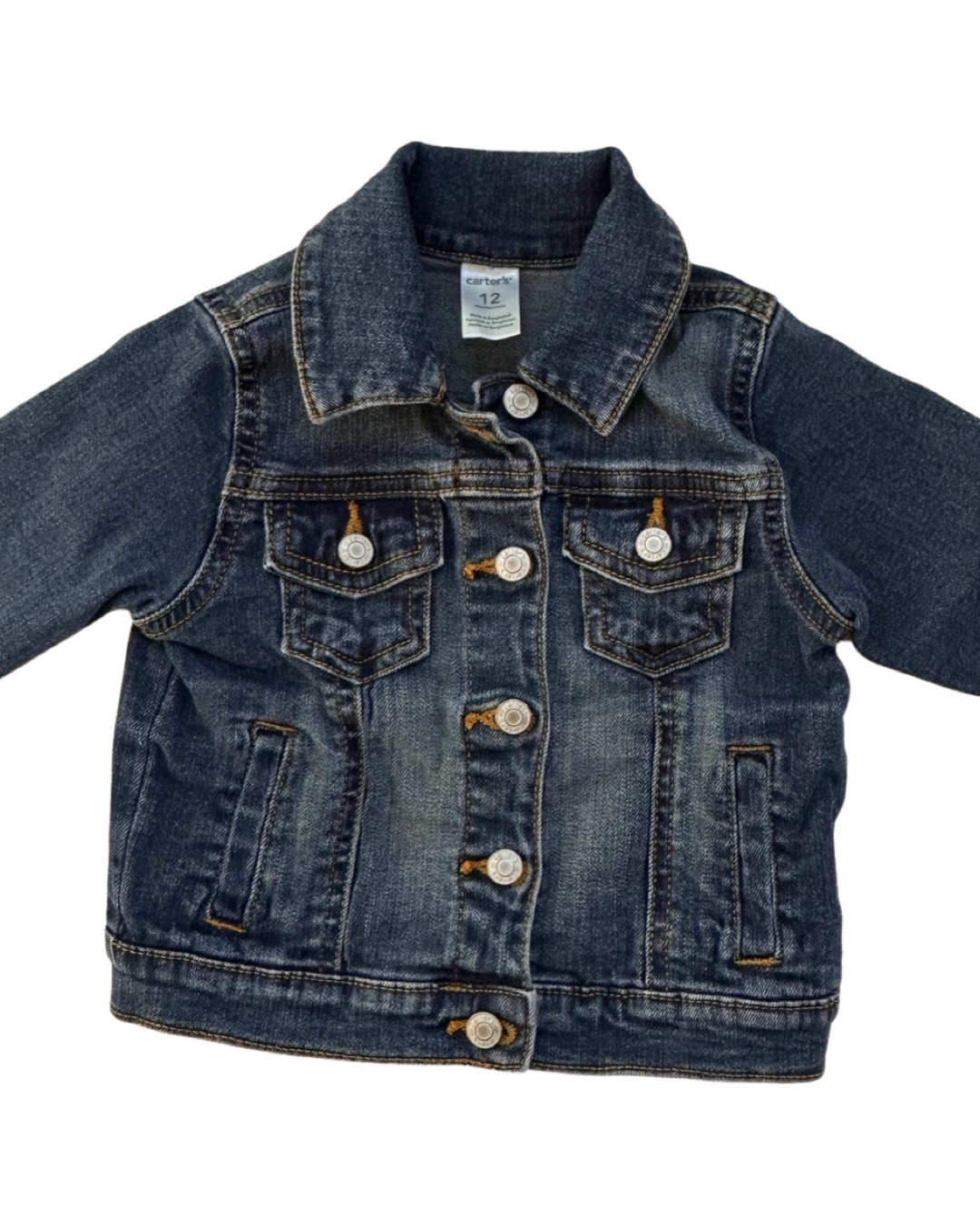 12M Baby Girl Carters Blue Jean Jacket