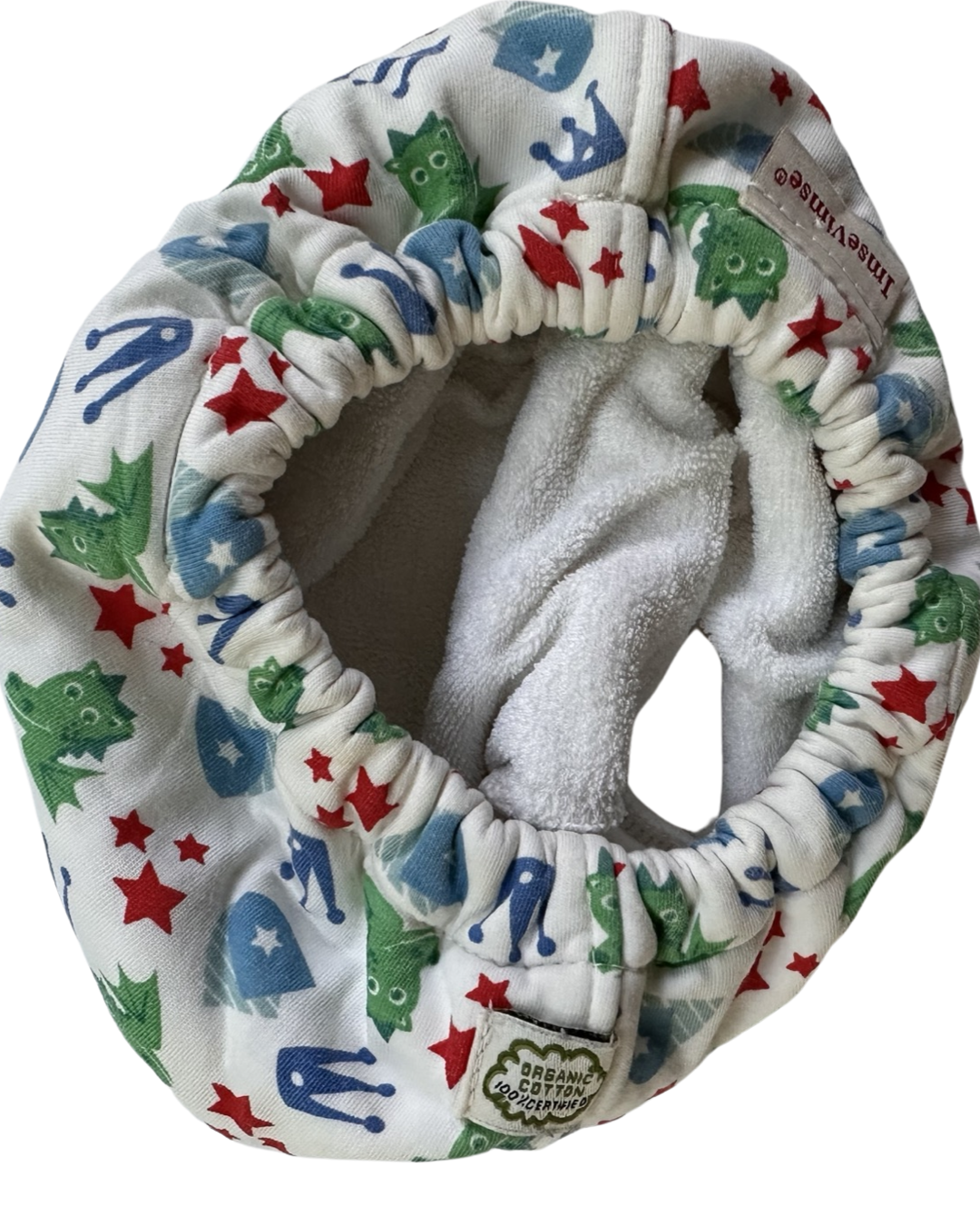 18M-24M Baby Boy X-Large Organic Cotton ImseVimse Magic Dragon Training Pants Diaper / Underwear